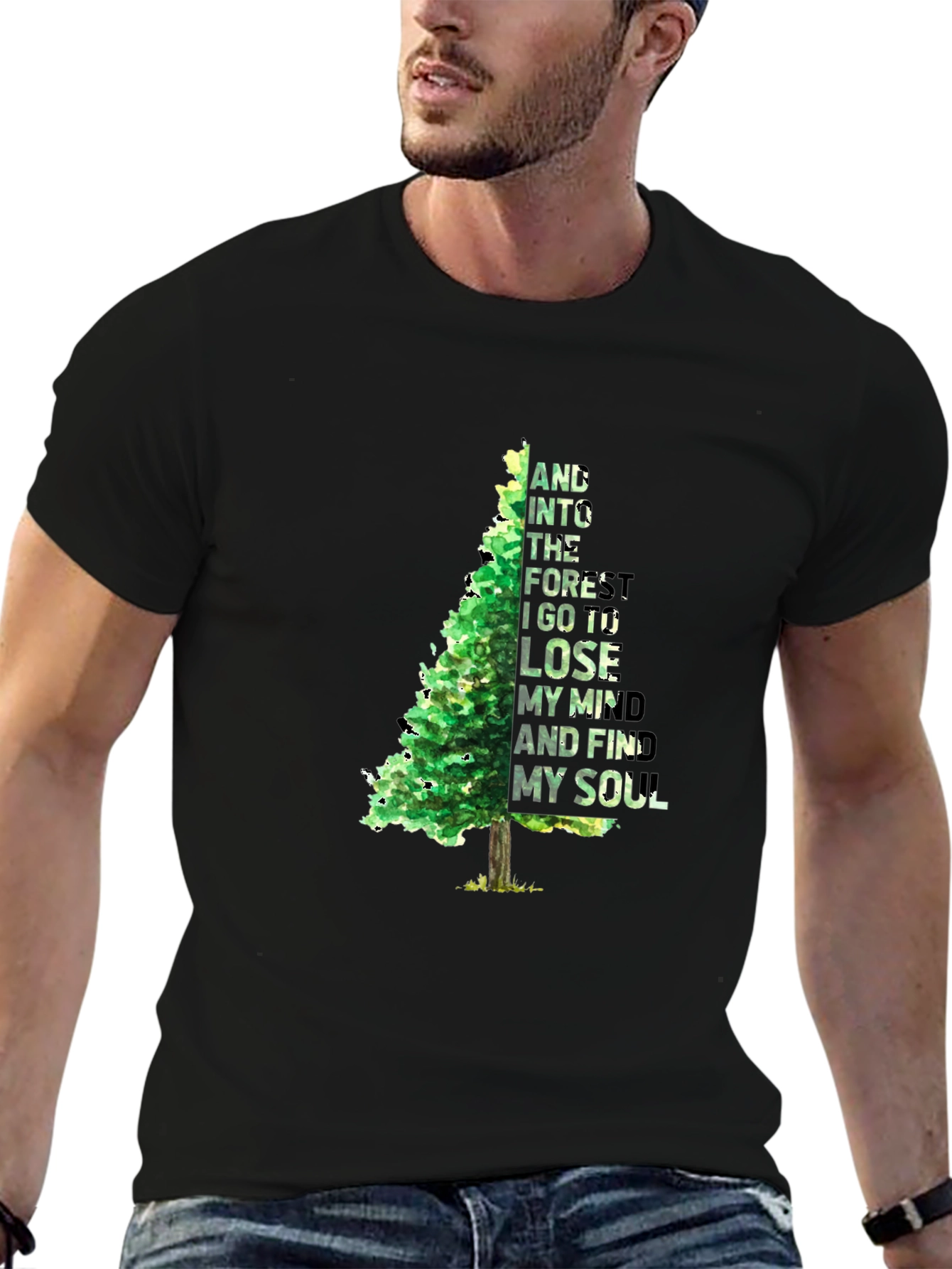 Into the Forest Tee - Mind & Soul Design