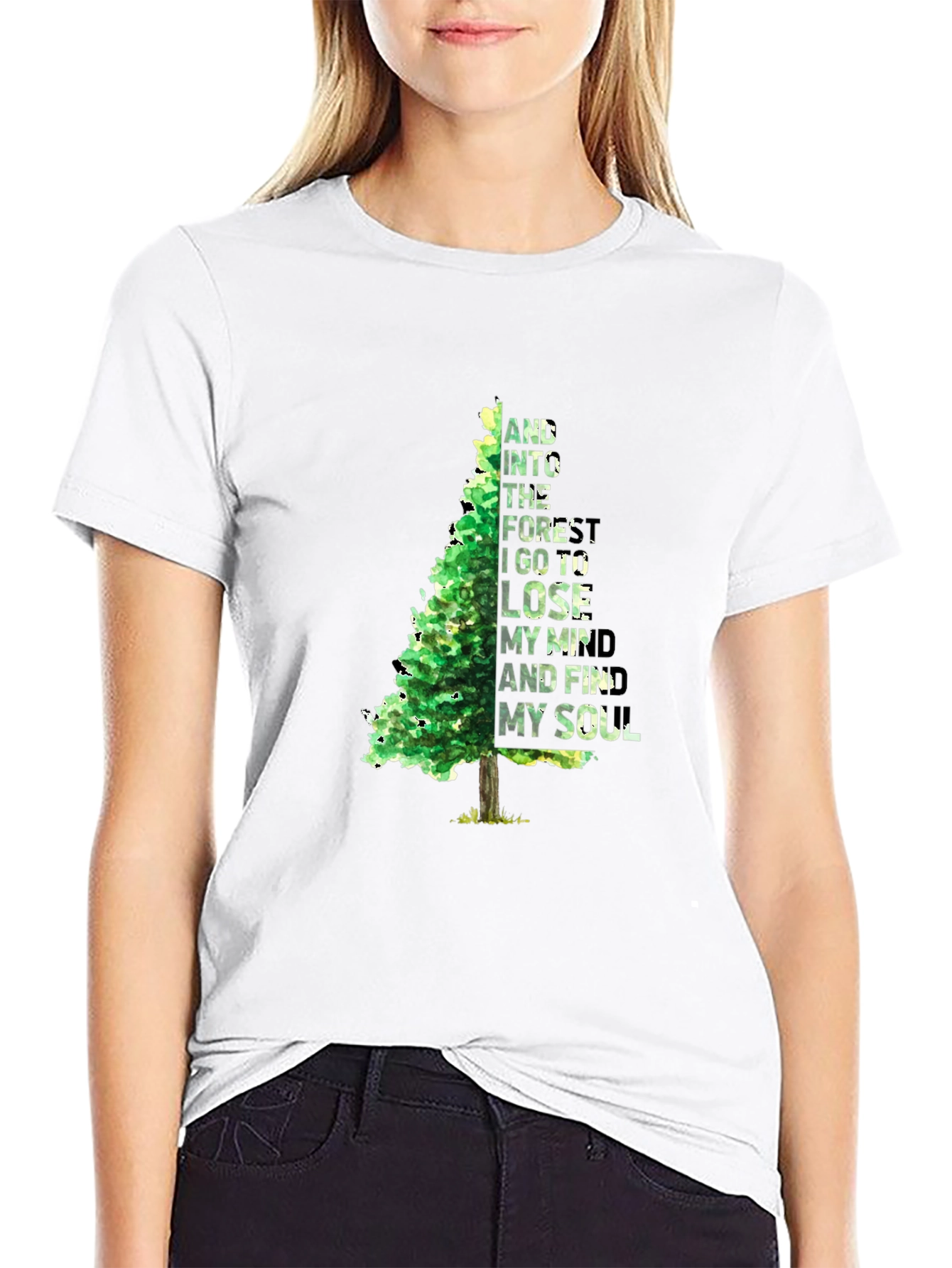 Into the Forest Tee - Mind & Soul Design