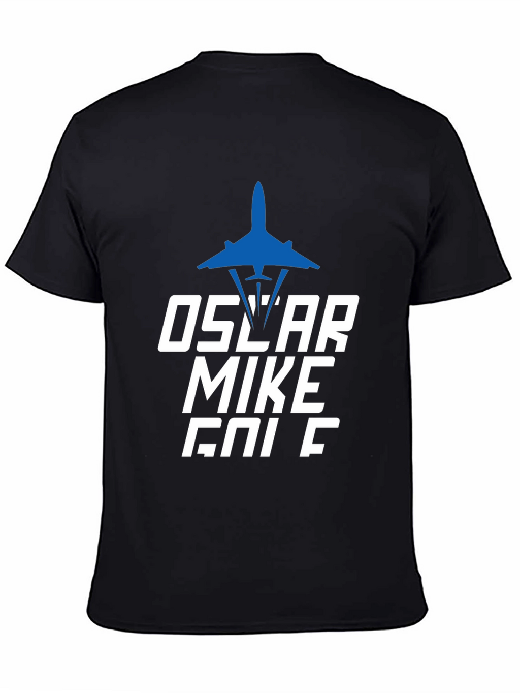 Oscar Mike Golf Graphic T-Shirt - Pilot Design