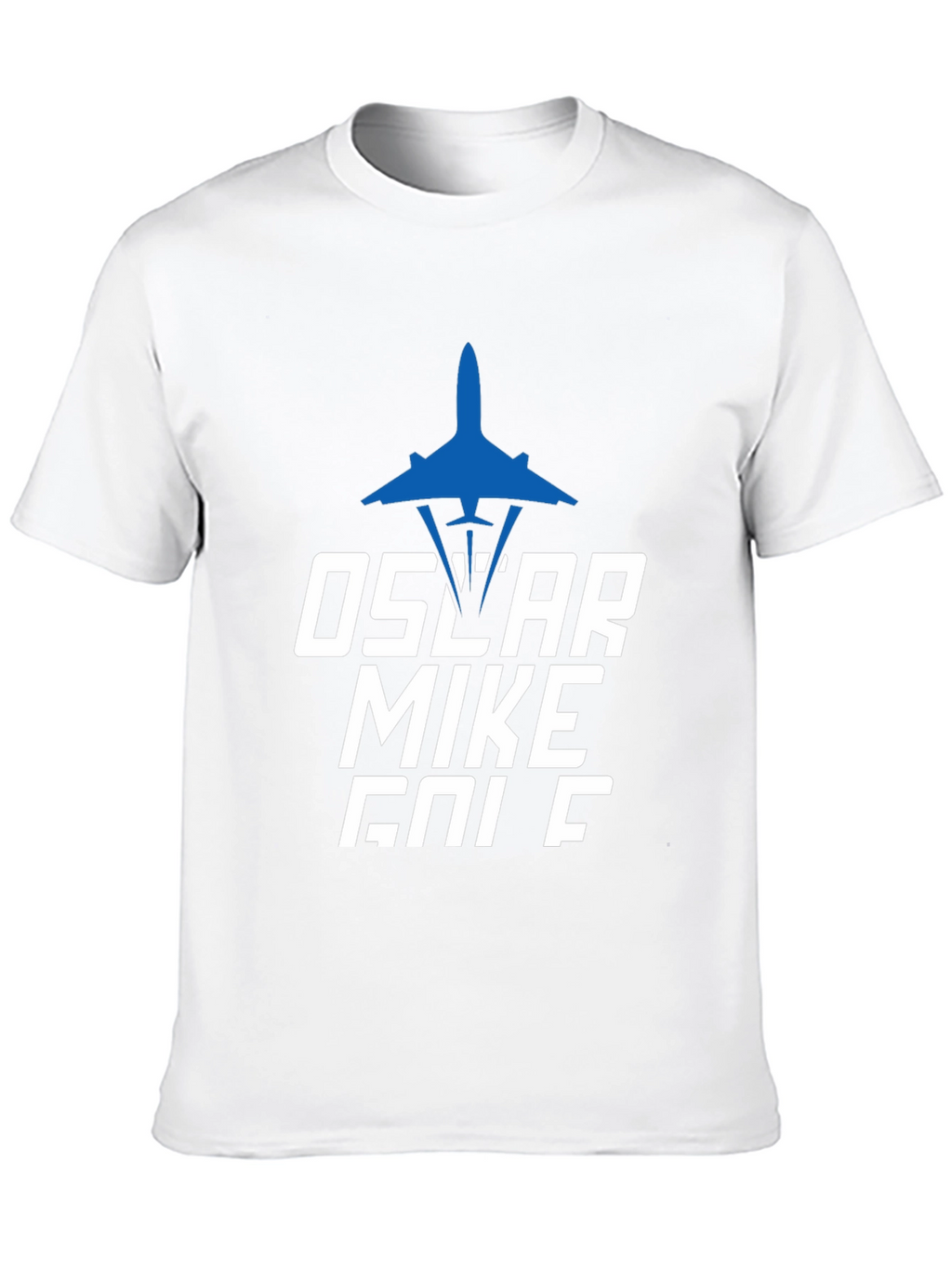 Oscar Mike Golf Graphic T-Shirt - Pilot Design