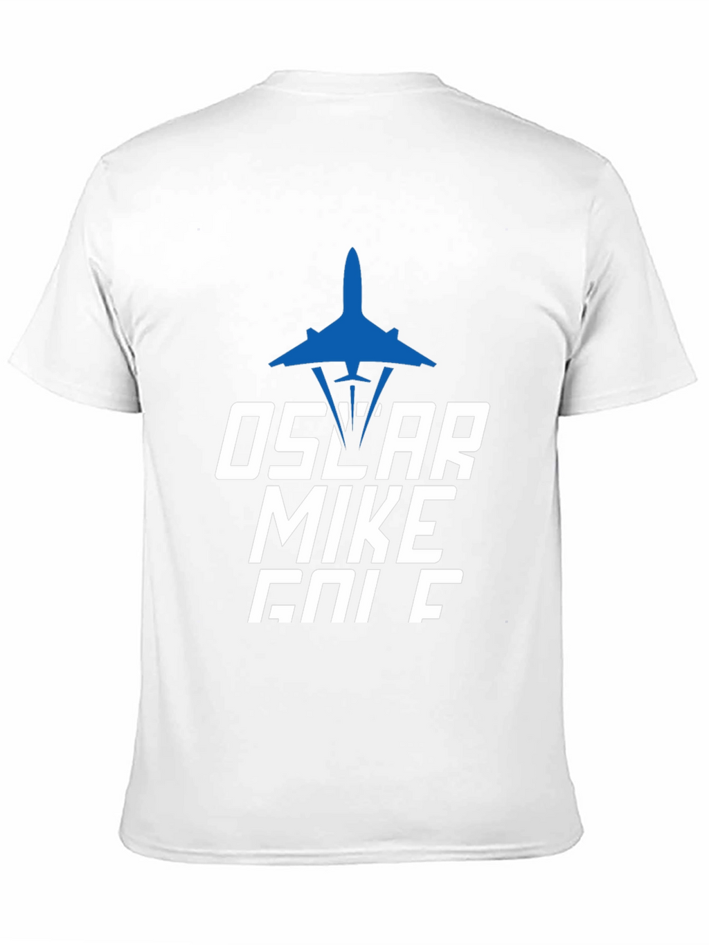 Oscar Mike Golf Graphic T-Shirt - Pilot Design