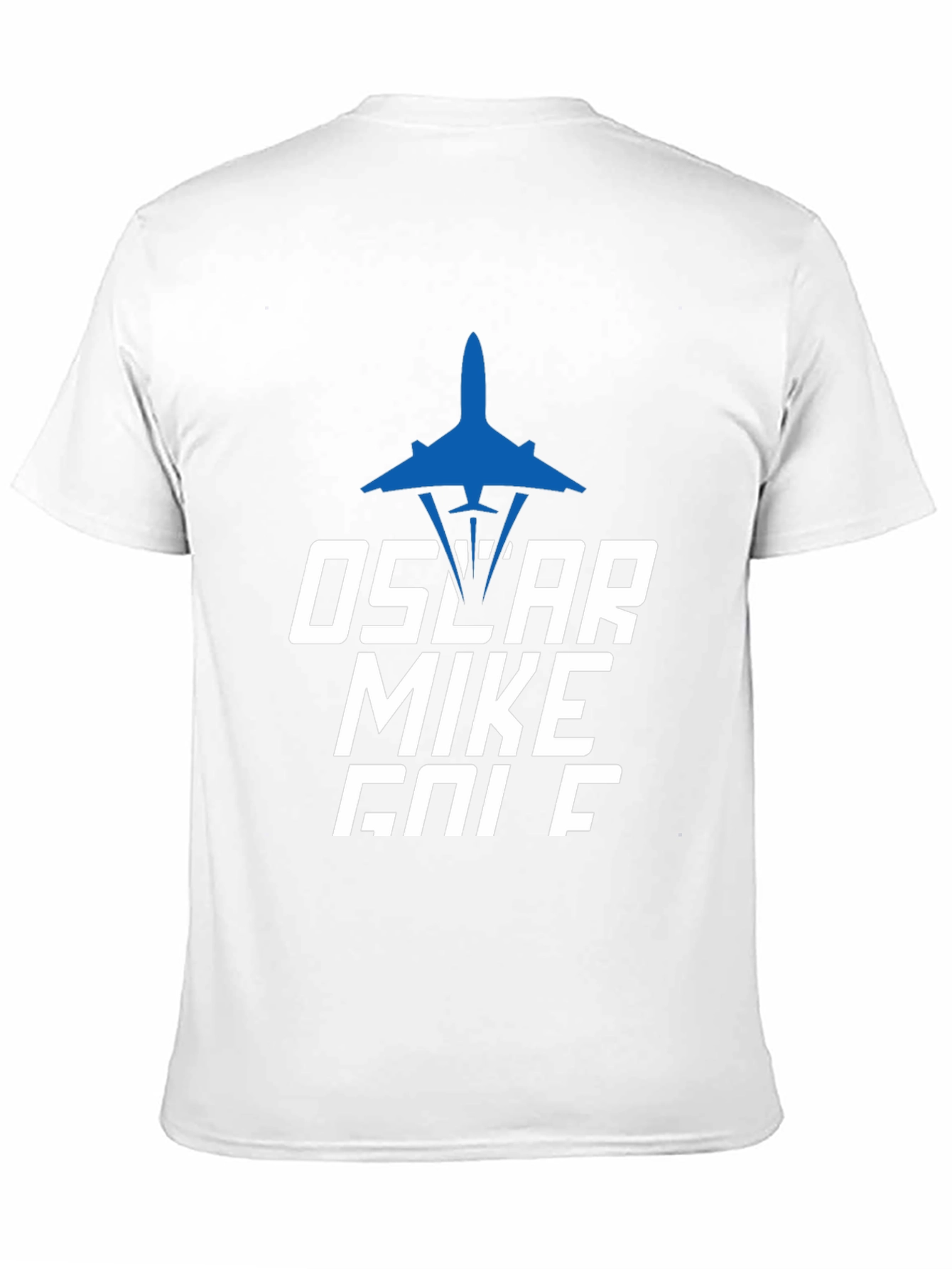 Oscar Mike Golf Graphic T-Shirt - Pilot Design