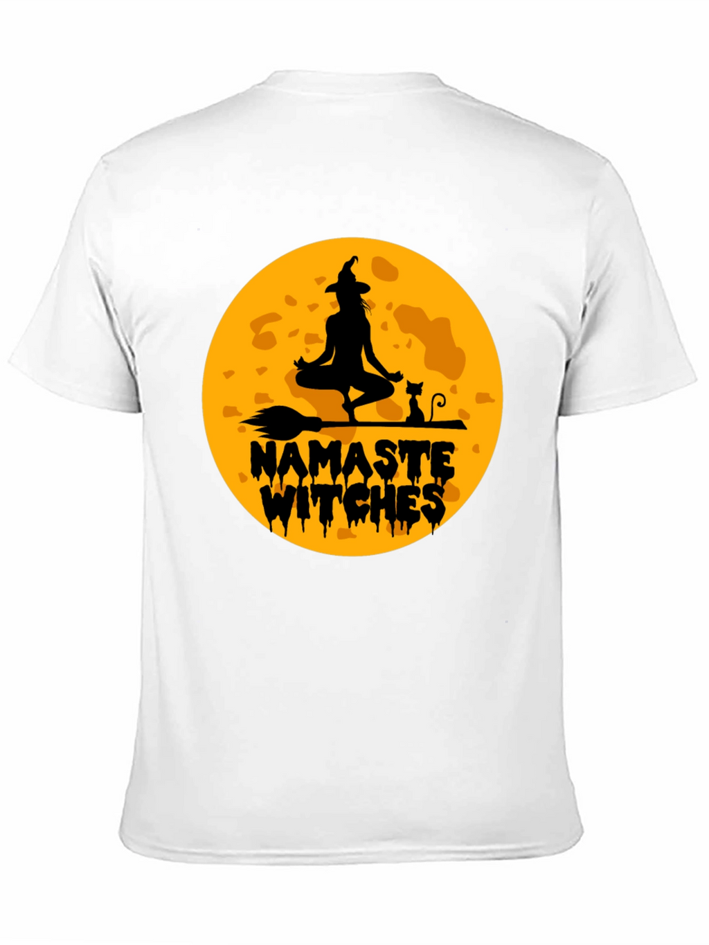 Namaste Witches Graphic T-Shirt - Halloween Yoga