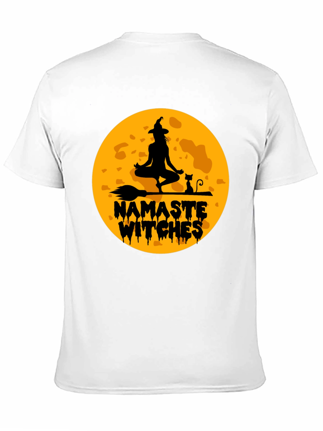 Namaste Witches Graphic T-Shirt - Halloween Yoga