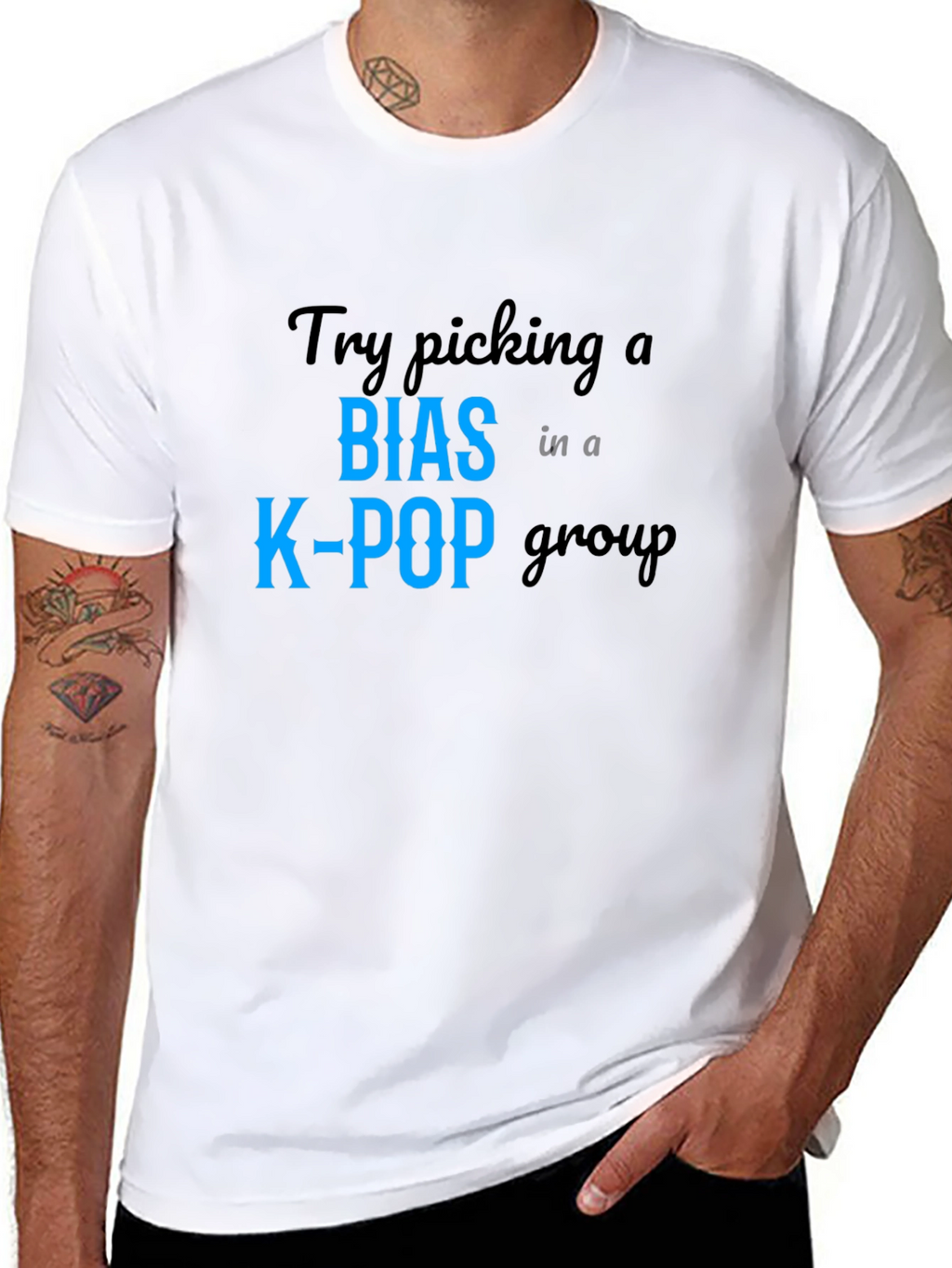 K-Pop Bias T-Shirt - Trendy Fan Apparel