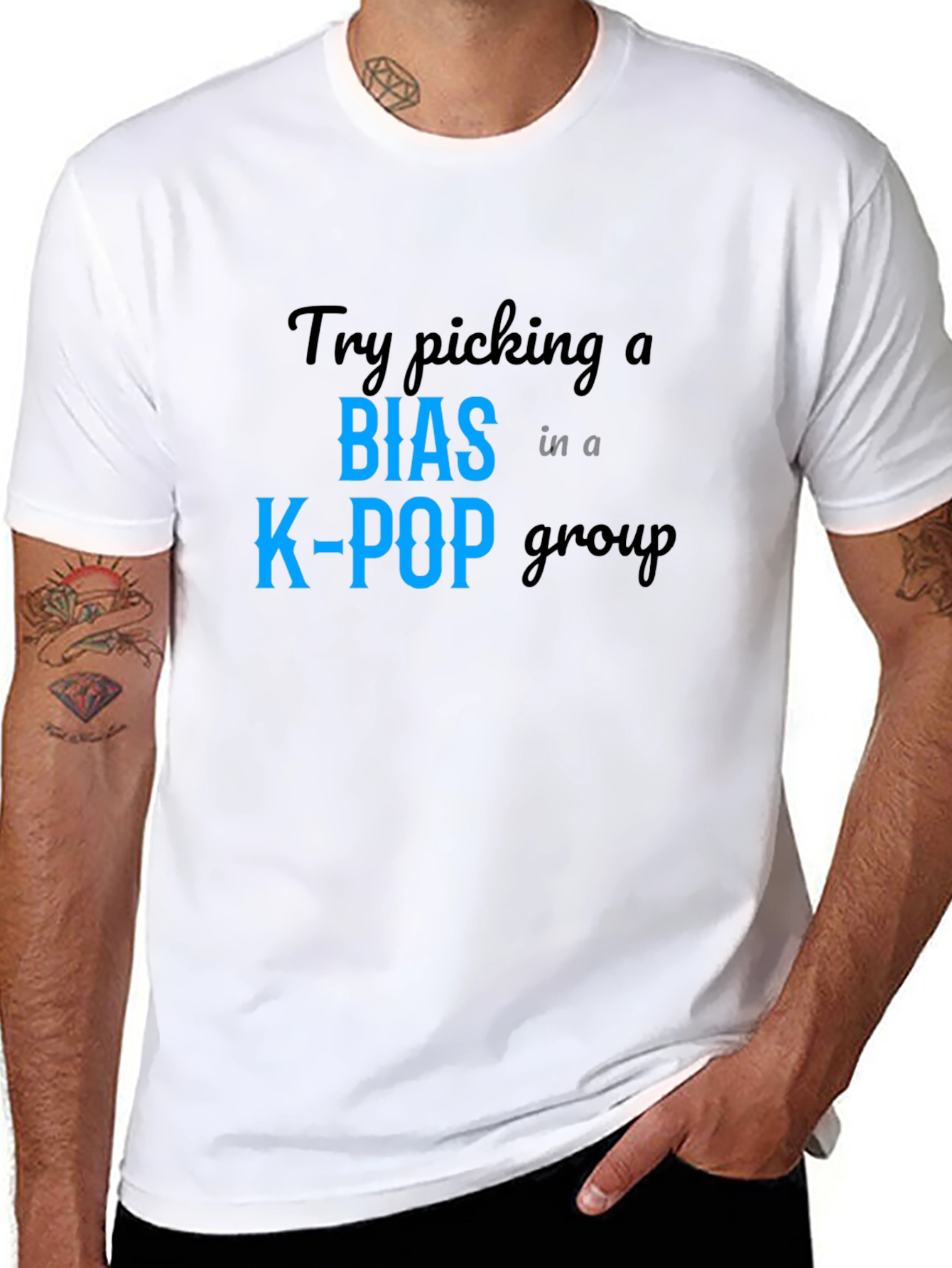 K-Pop Bias T-Shirt - Trendy Fan Apparel