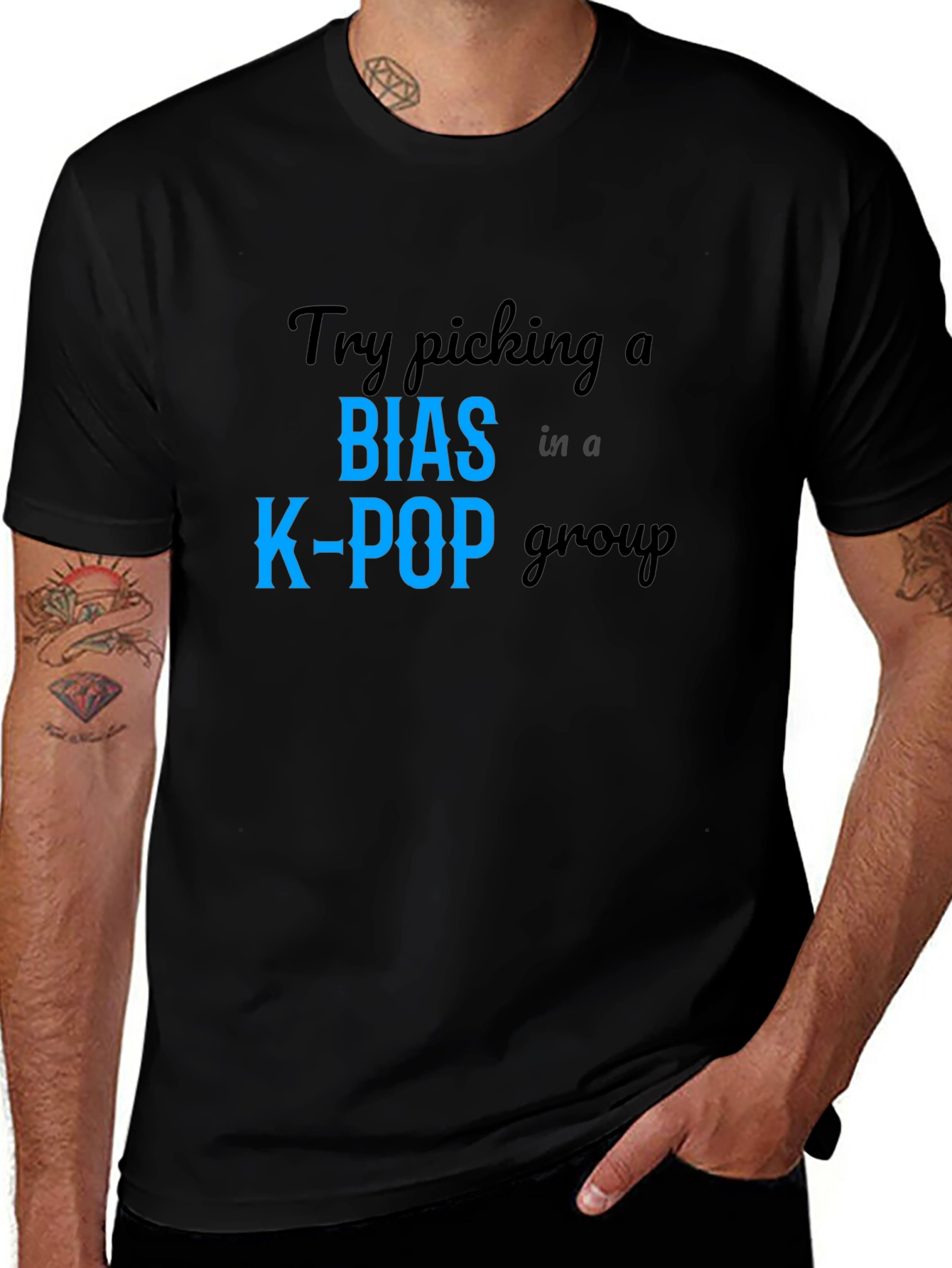 K-Pop Bias T-Shirt - Trendy Fan Apparel