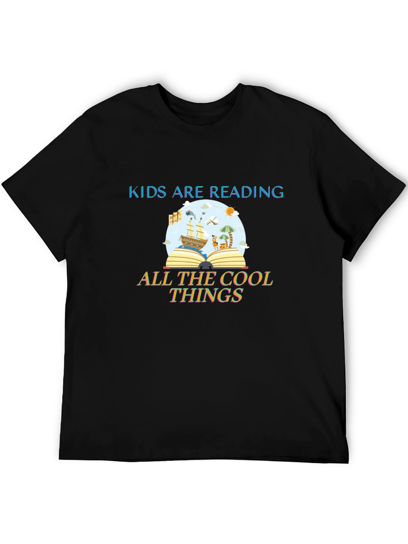 Kids Are Reading Cool Things Graphic T-Shirt