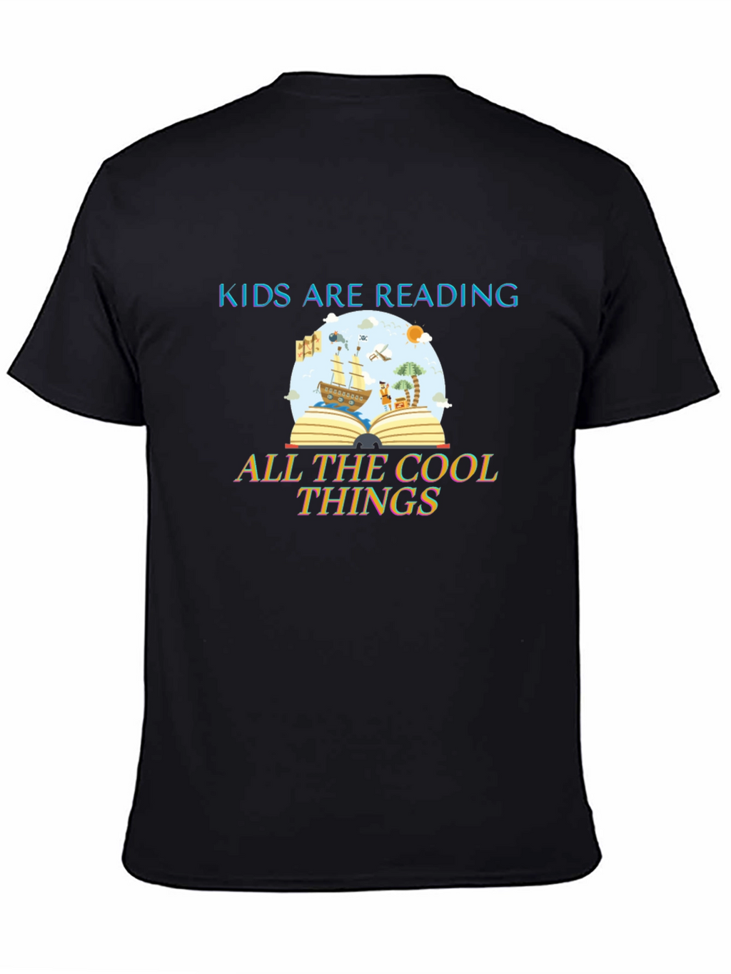Kids Are Reading Cool Things Graphic T-Shirt