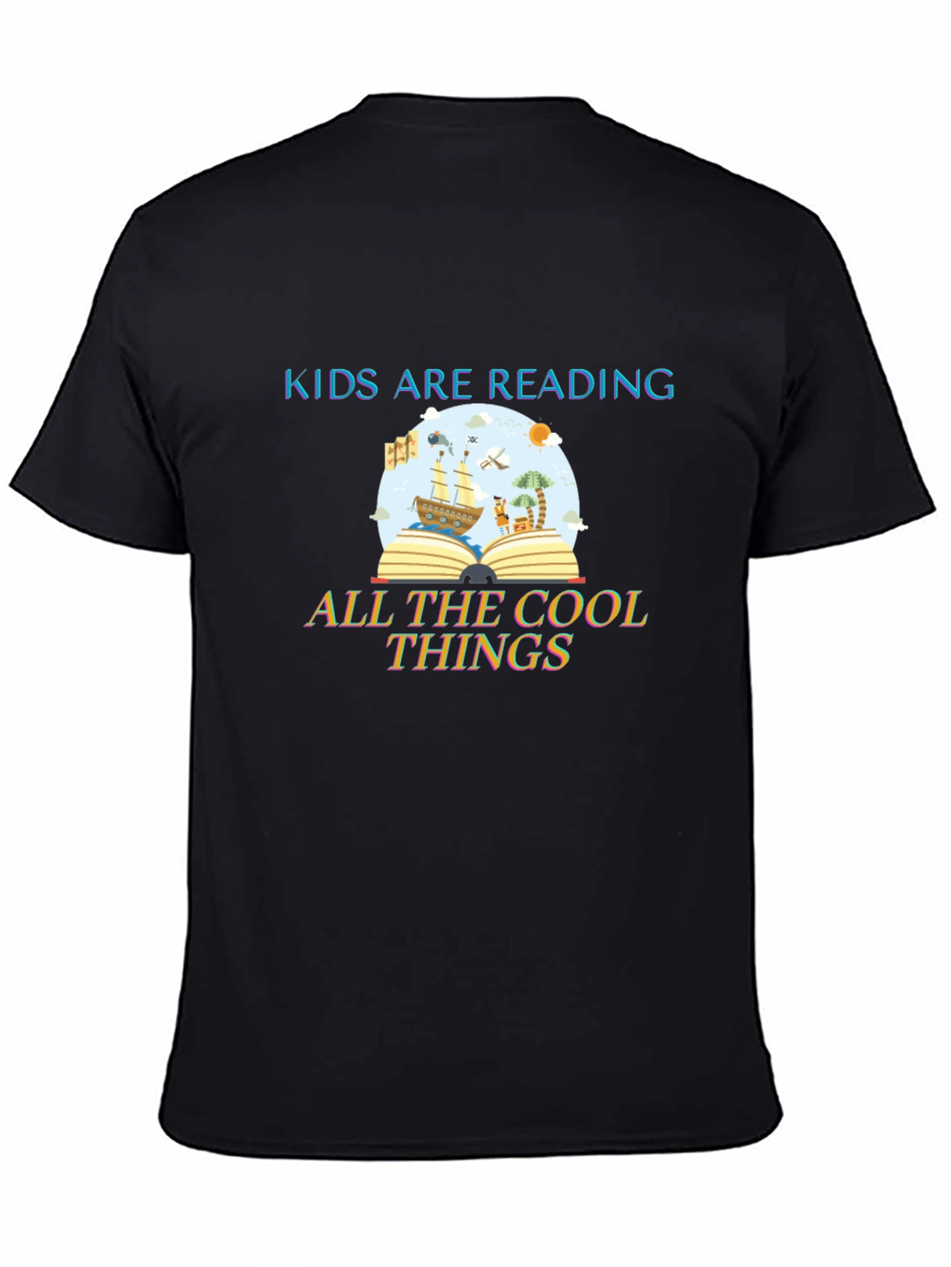 Kids Are Reading Cool Things Graphic T-Shirt