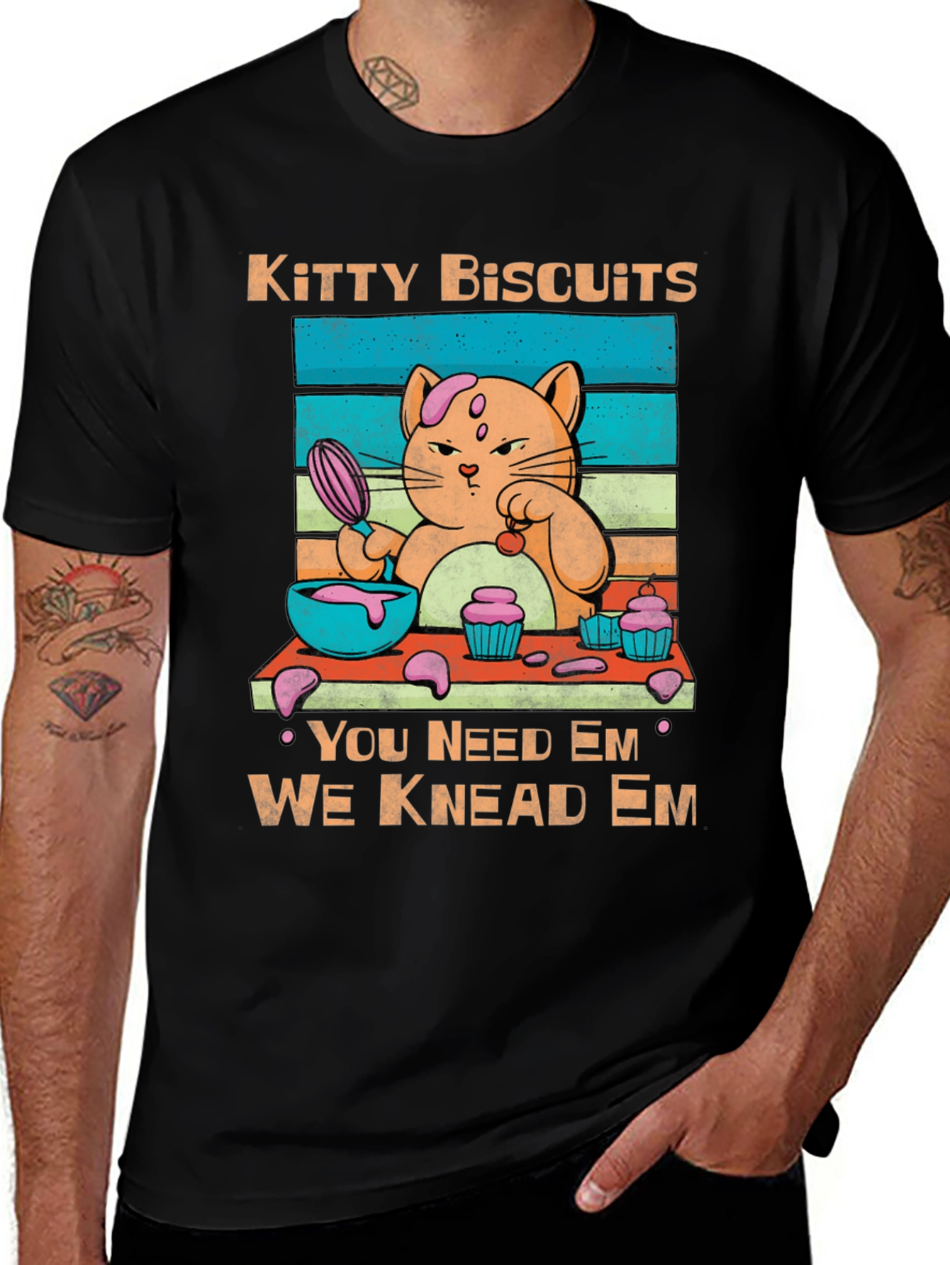 Kitty Biscuits Graphic Tee