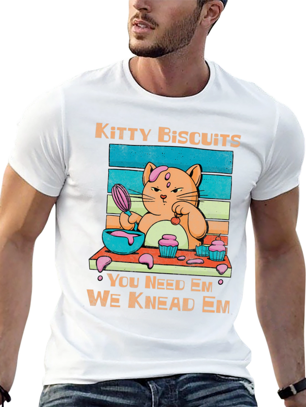 Kitty Biscuits Graphic Tee