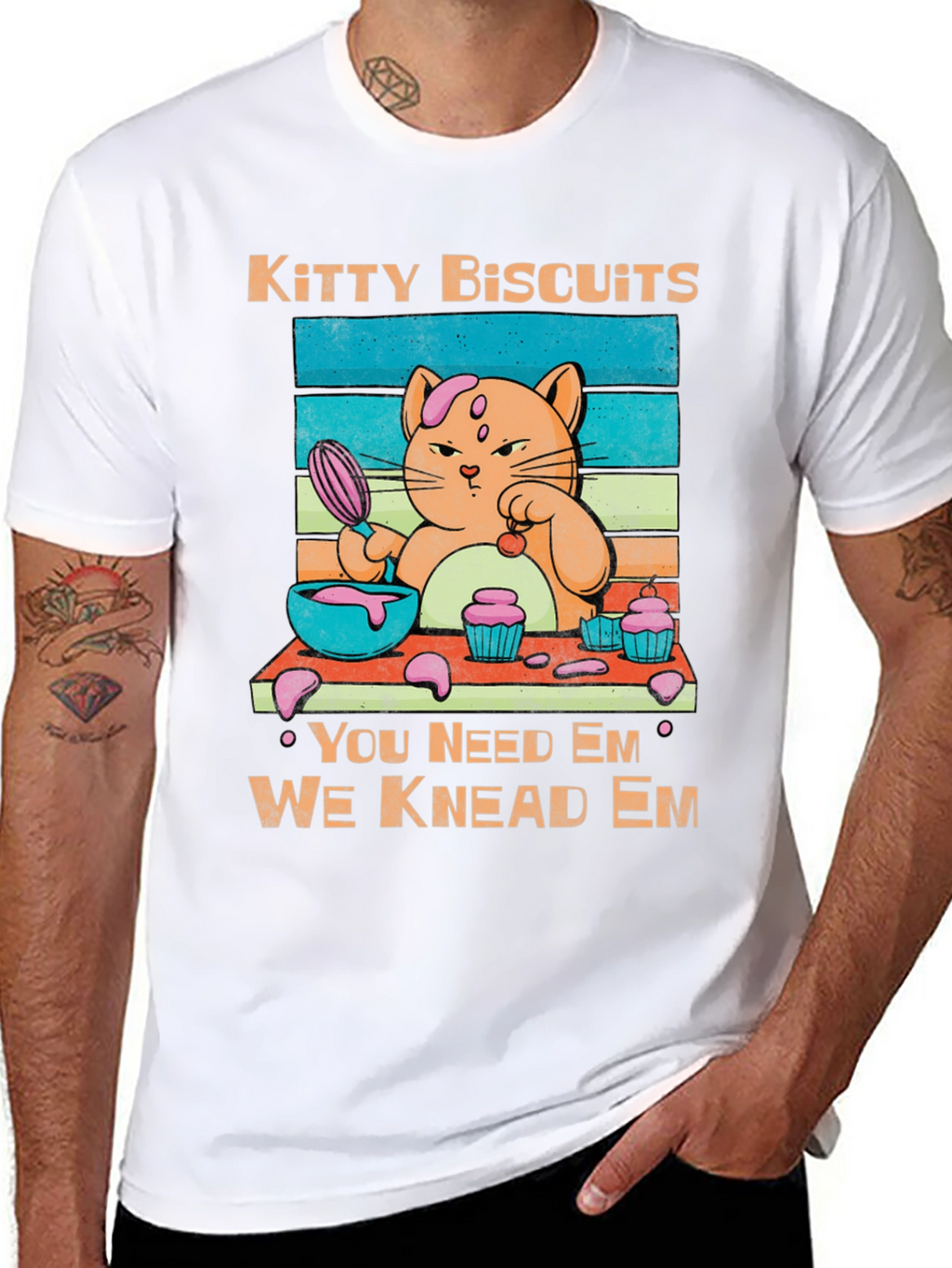 Kitty Biscuits Graphic Tee