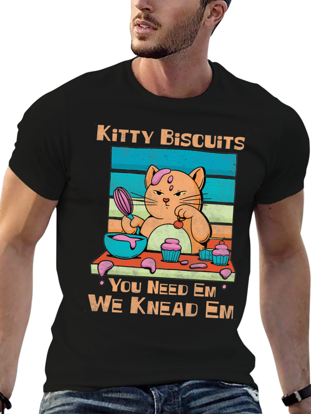 Kitty Biscuits Graphic Tee