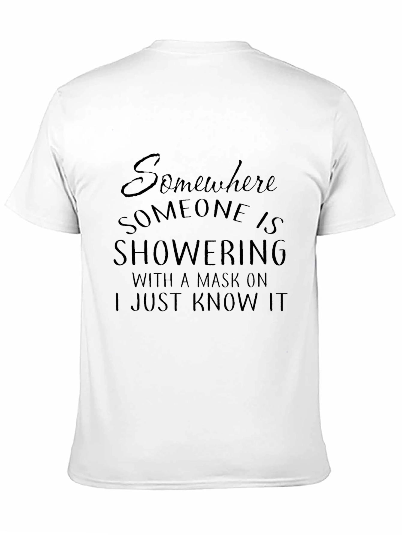Humorous Showering T-Shirt