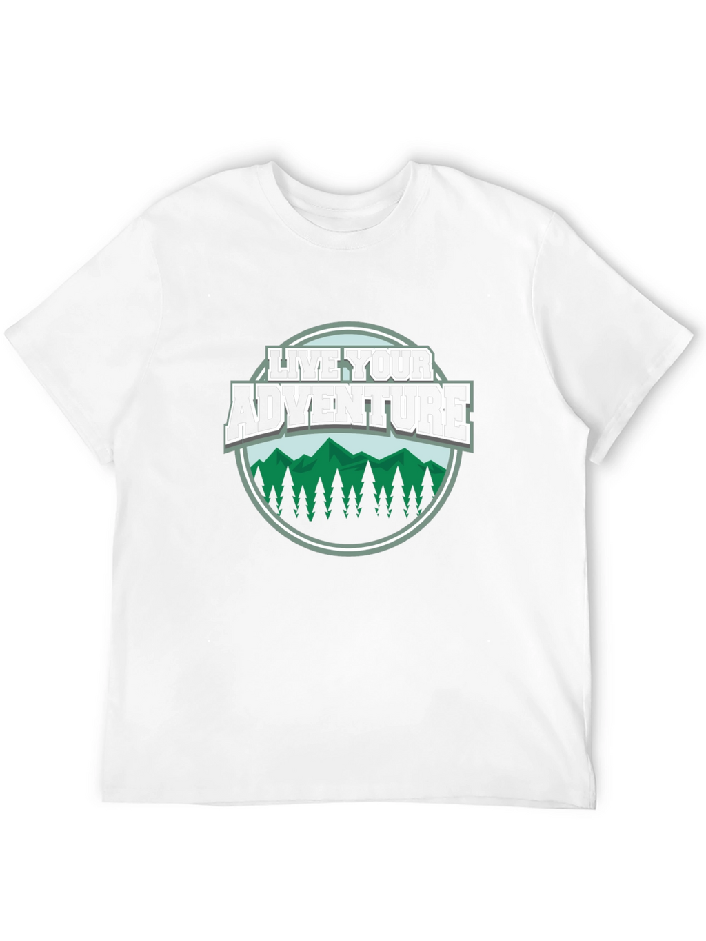 Live Your Adventure Graphic Tee - Black