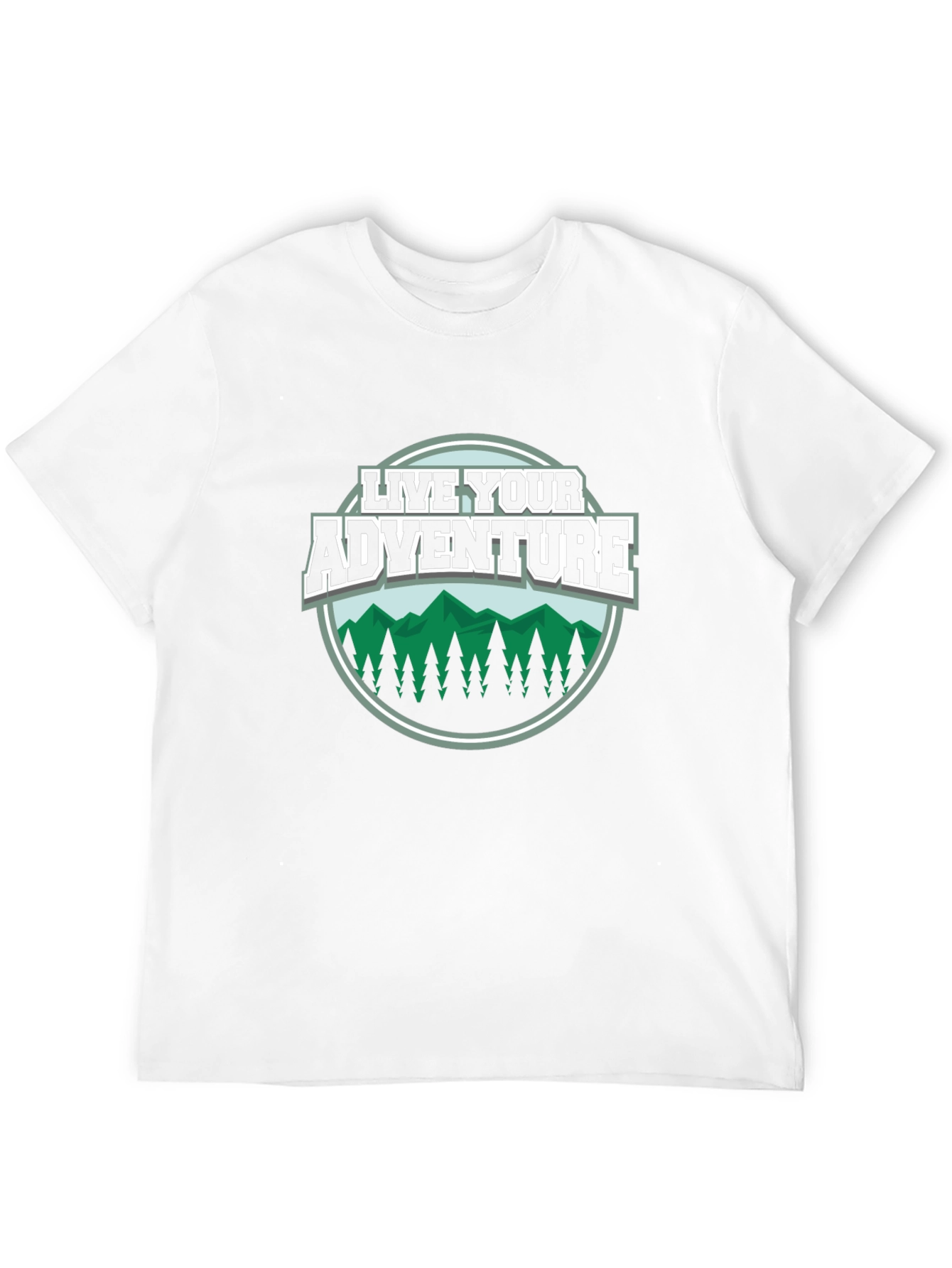 Live Your Adventure Graphic Tee - Black