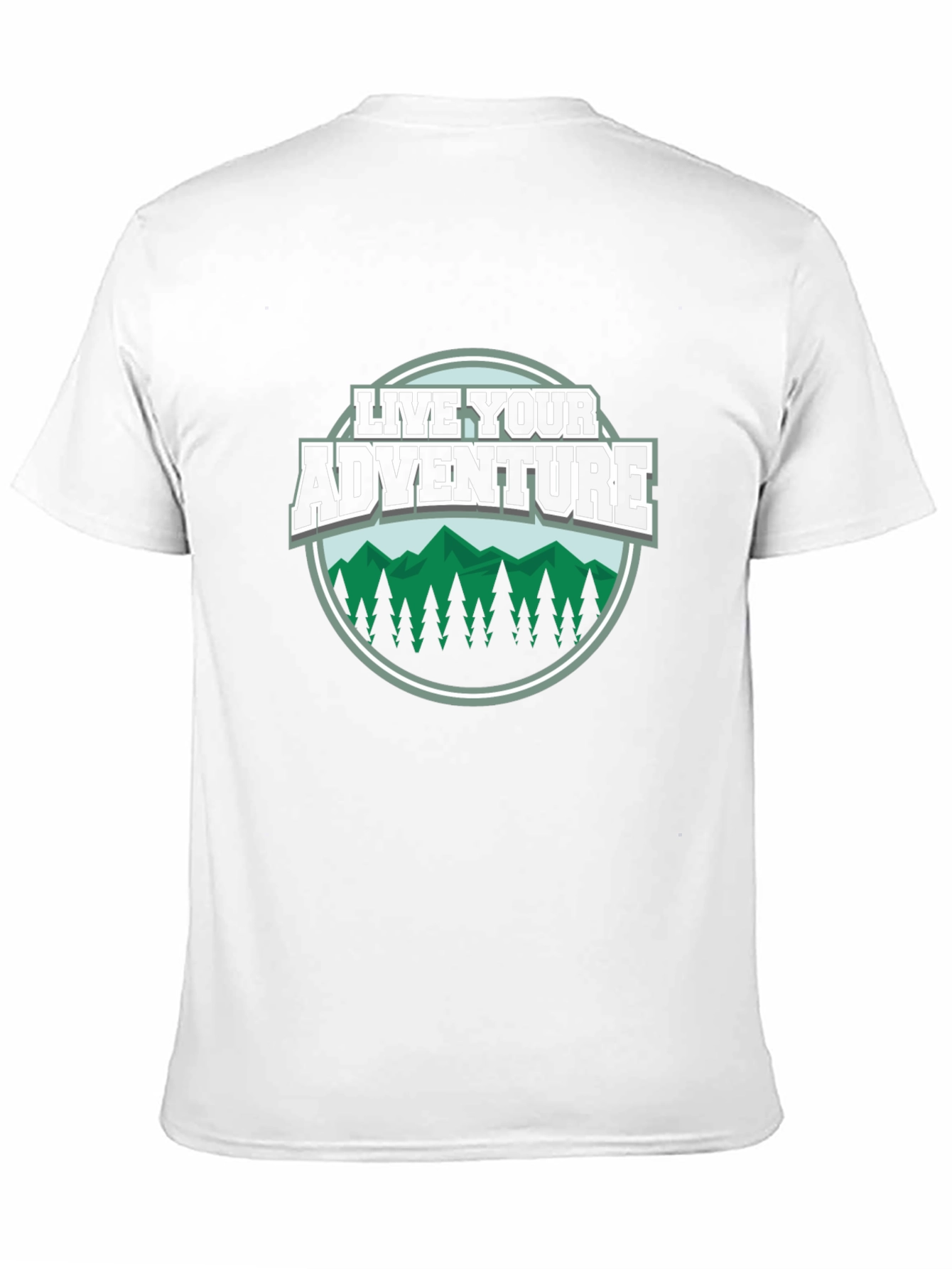 Live Your Adventure Graphic Tee - Black