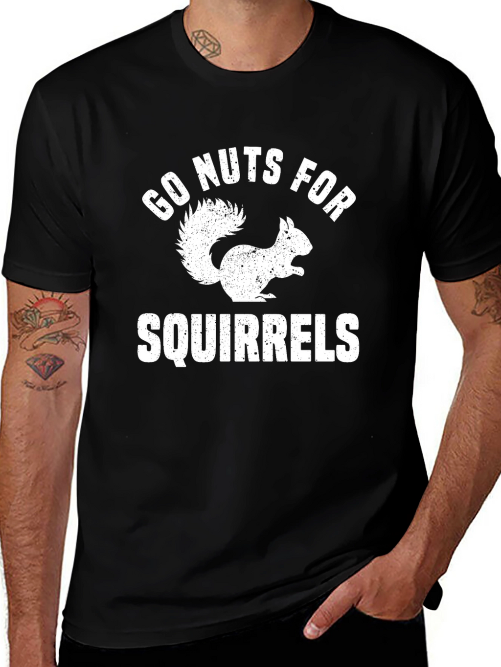 Go Nuts For Squirrels Graphic Tee
