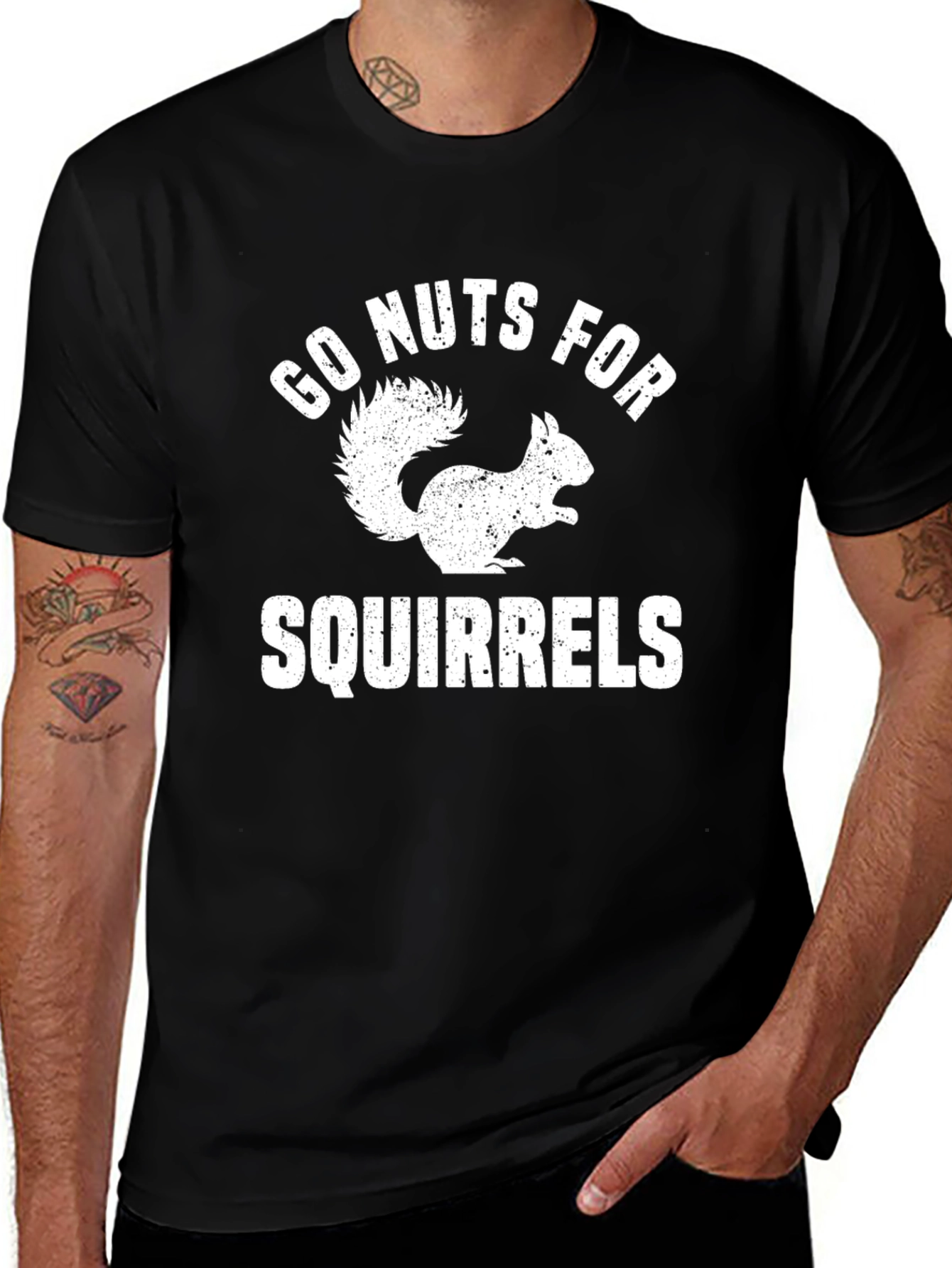 Go Nuts For Squirrels Graphic Tee