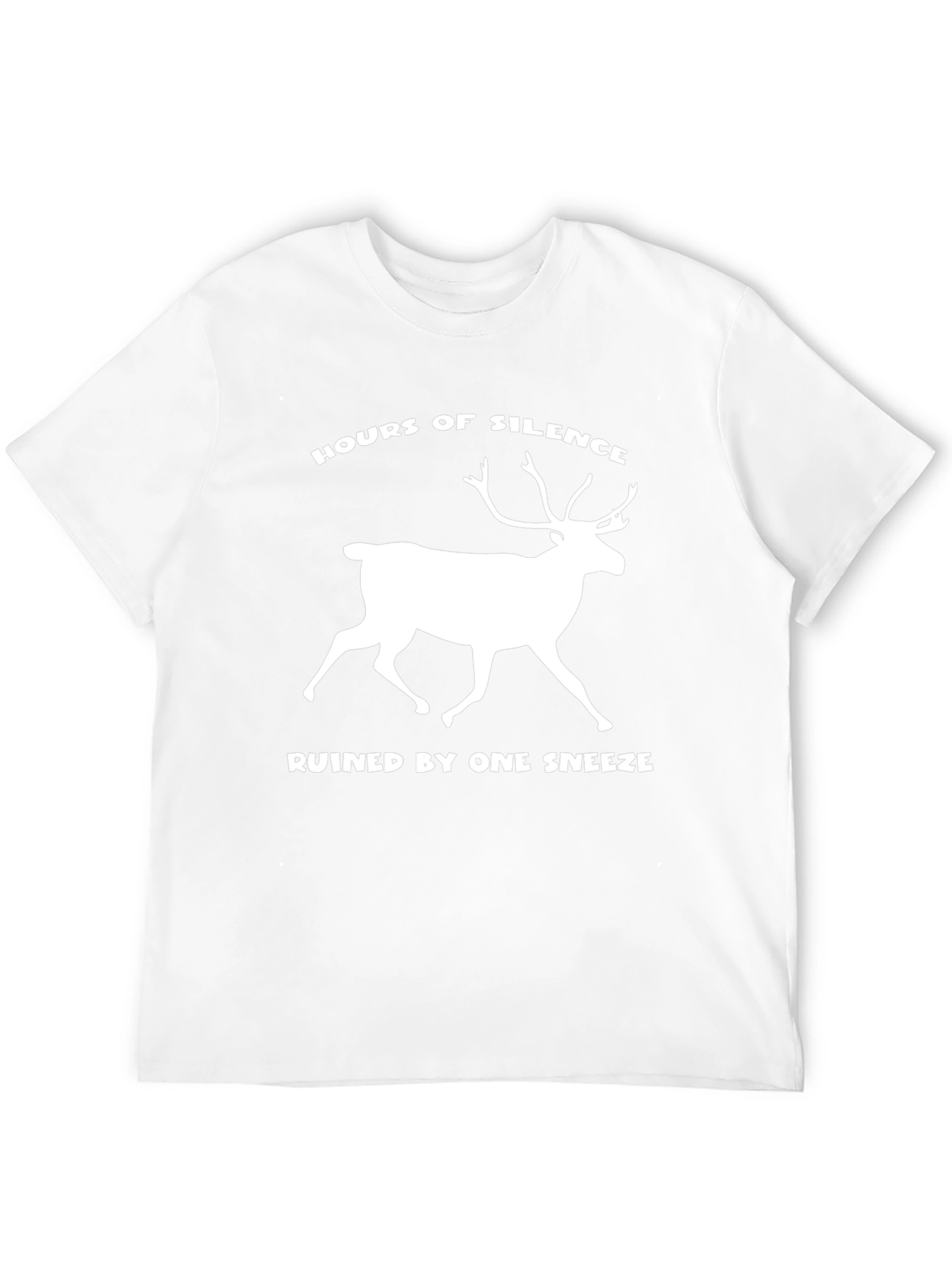 Hours of Silence Reindeer T-Shirt