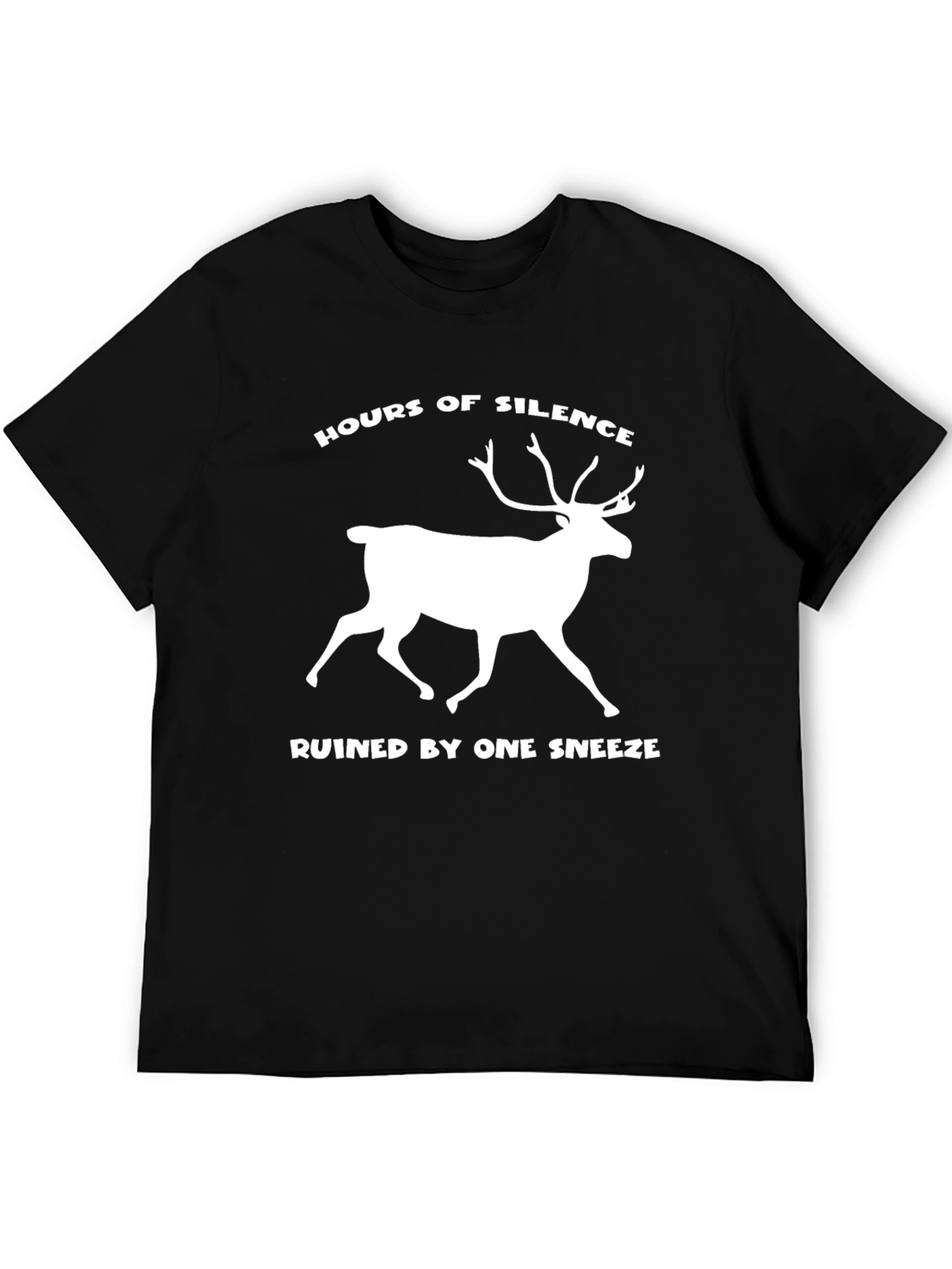 Hours of Silence Reindeer T-Shirt