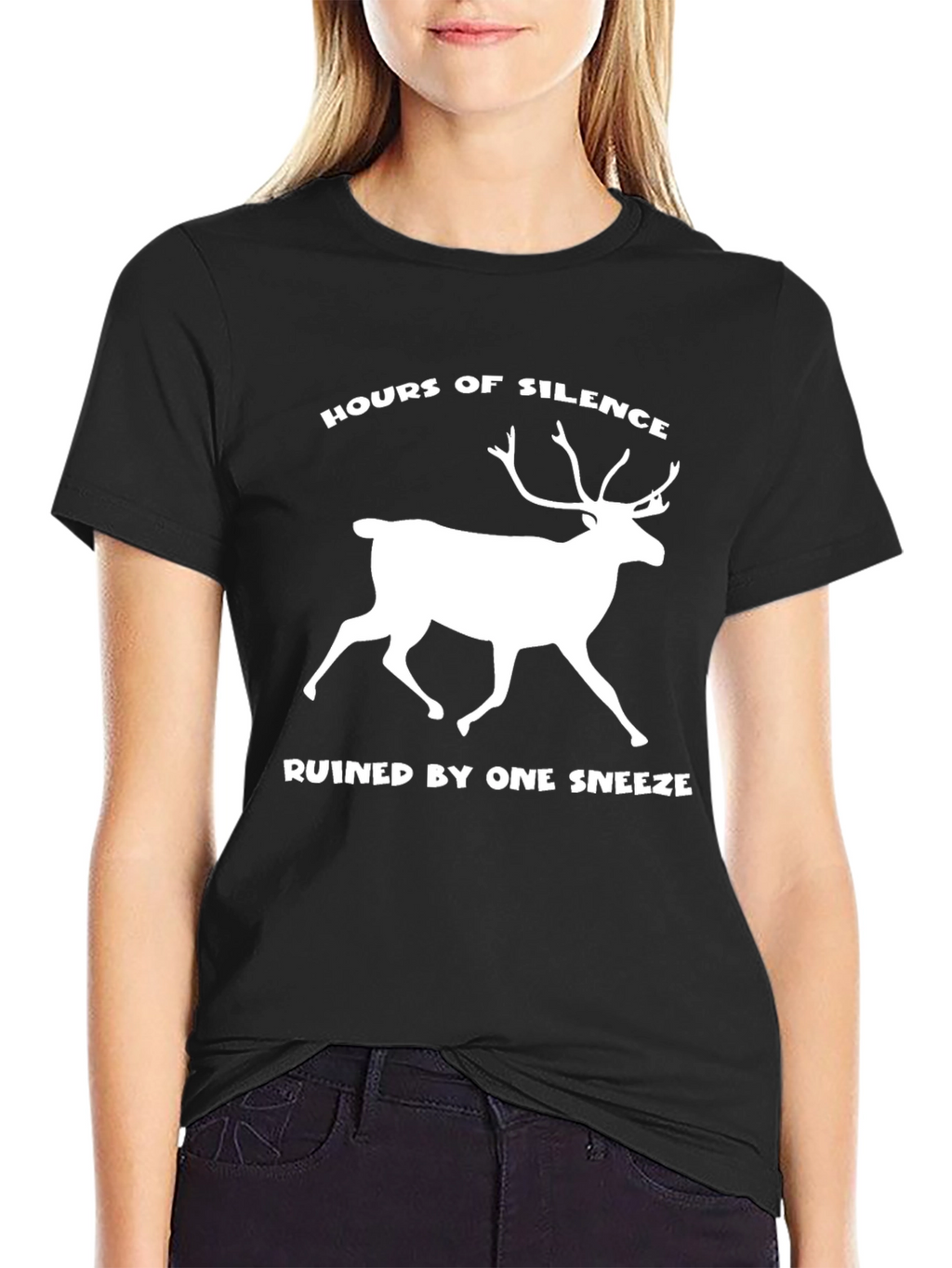 Hours of Silence Reindeer T-Shirt
