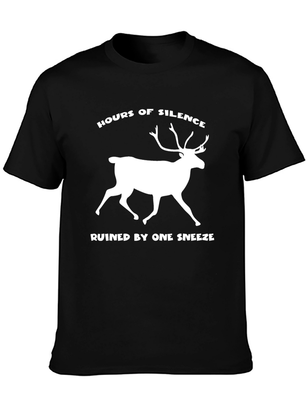 Hours of Silence Reindeer T-Shirt