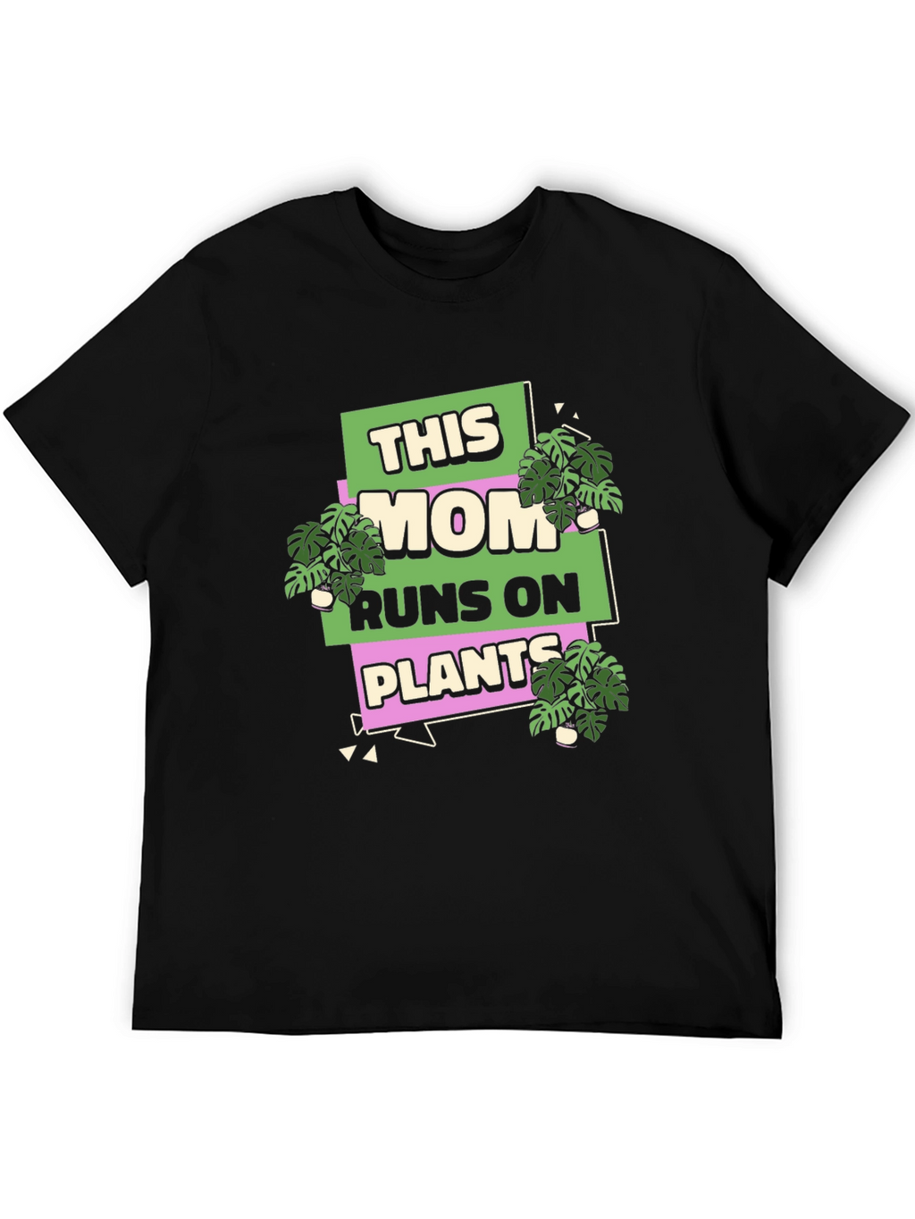 This Mom Runs On Plants T-Shirt