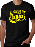 Shut Up and Squat Black Graphic Tee