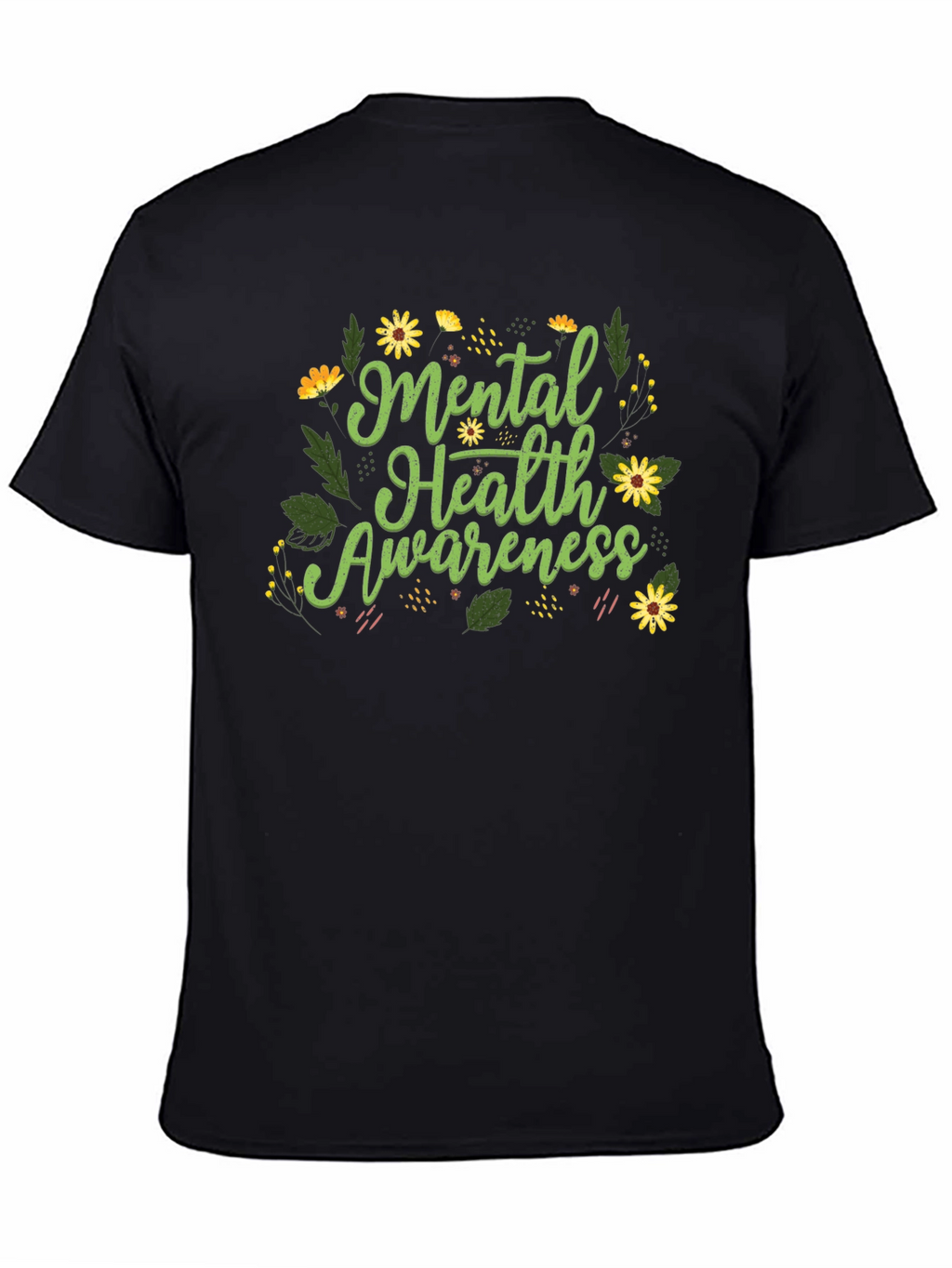 Mental Health Awareness Floral Tee