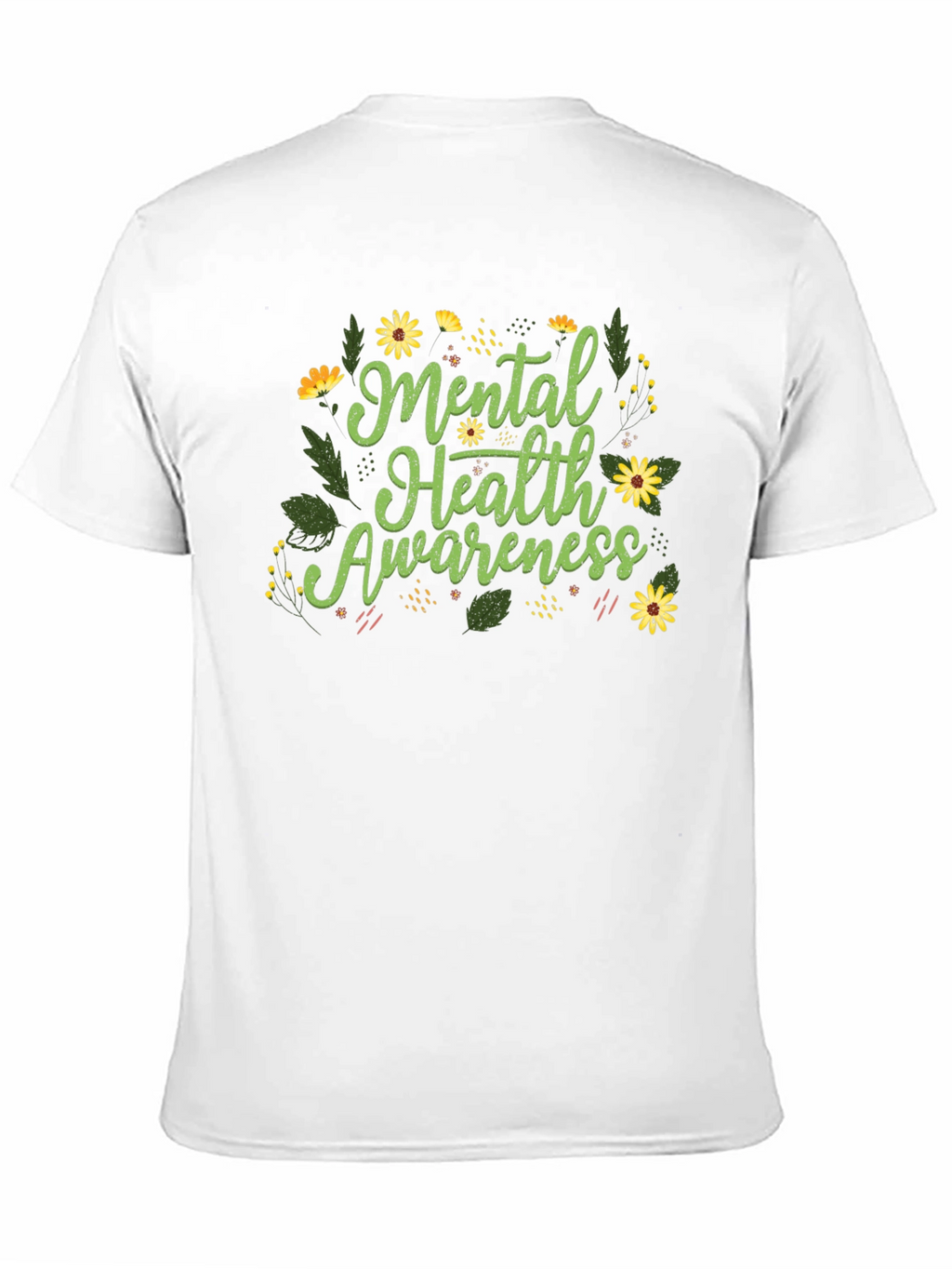 Mental Health Awareness Floral Tee