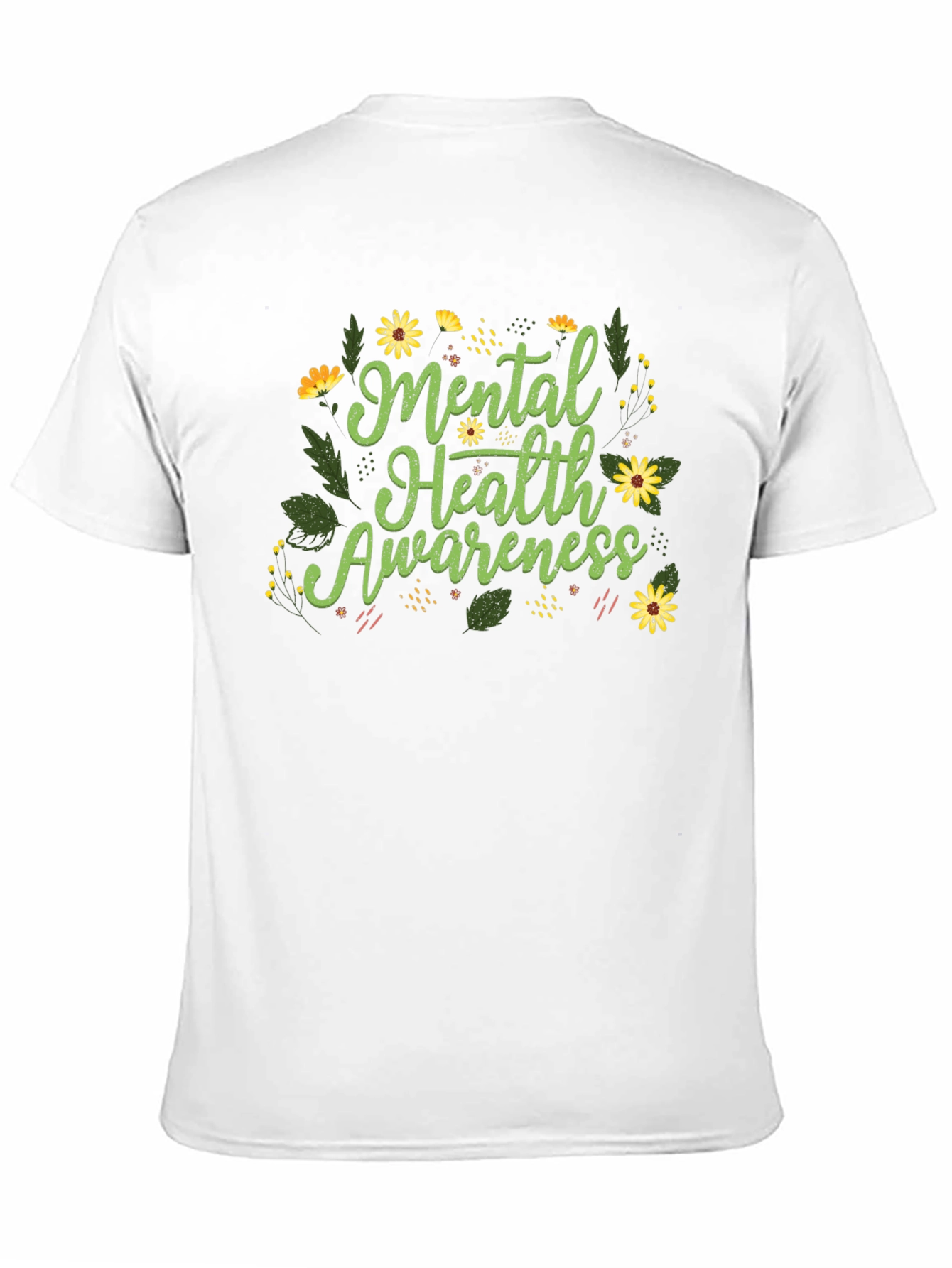 Mental Health Awareness Floral Tee
