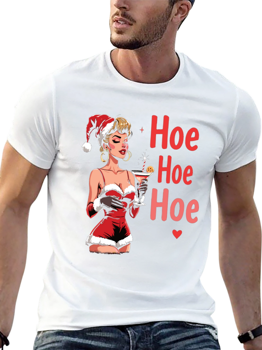 Hoe Hoe Hoe Christmas T-Shirt
