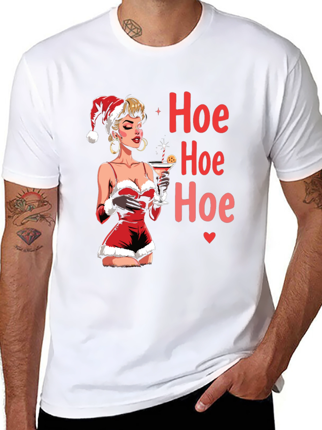 Hoe Hoe Hoe Christmas T-Shirt