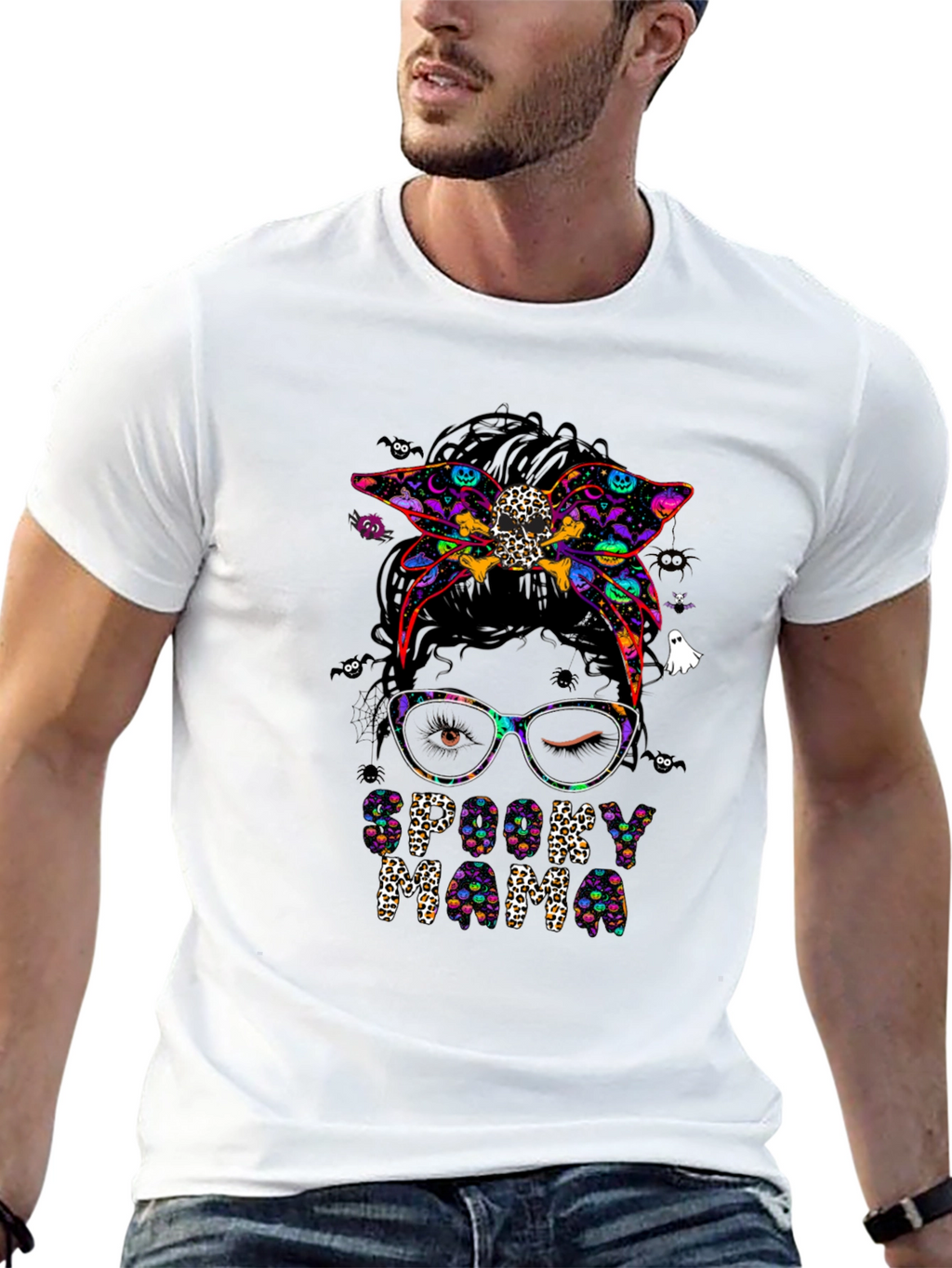 Spooky Mama Halloween Graphic Tee