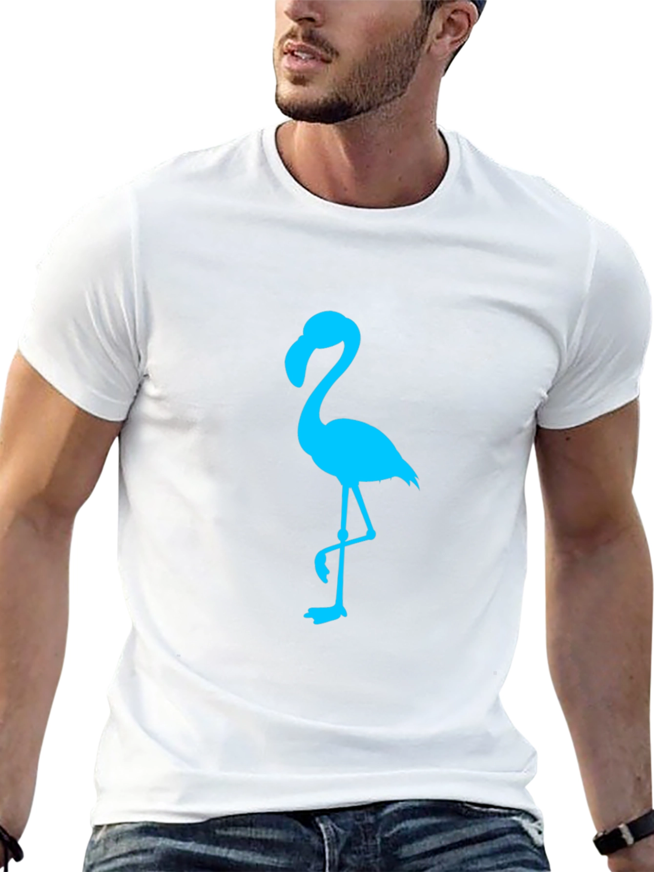 Black Flamingo Graphic Tee
