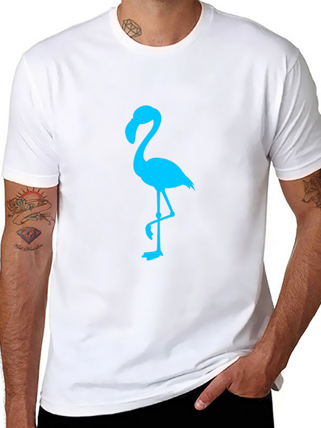Black Flamingo Graphic Tee