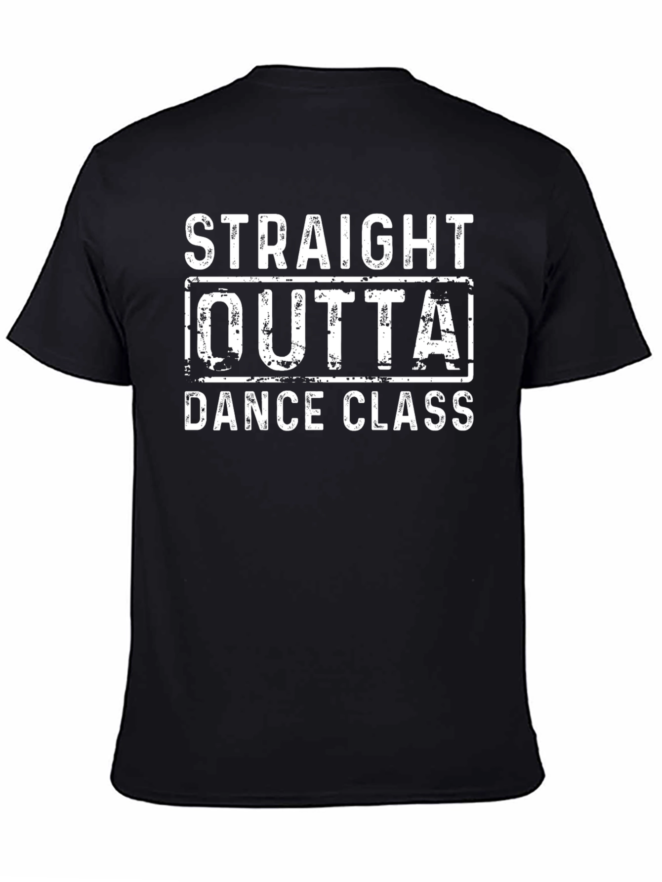 Straight Outta Dance Class Black T-Shirt