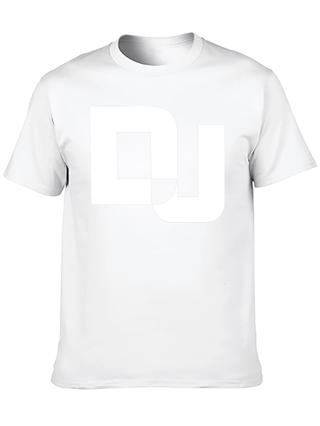 DJ Graphic Tee - Black Cotton Blend T-Shirt