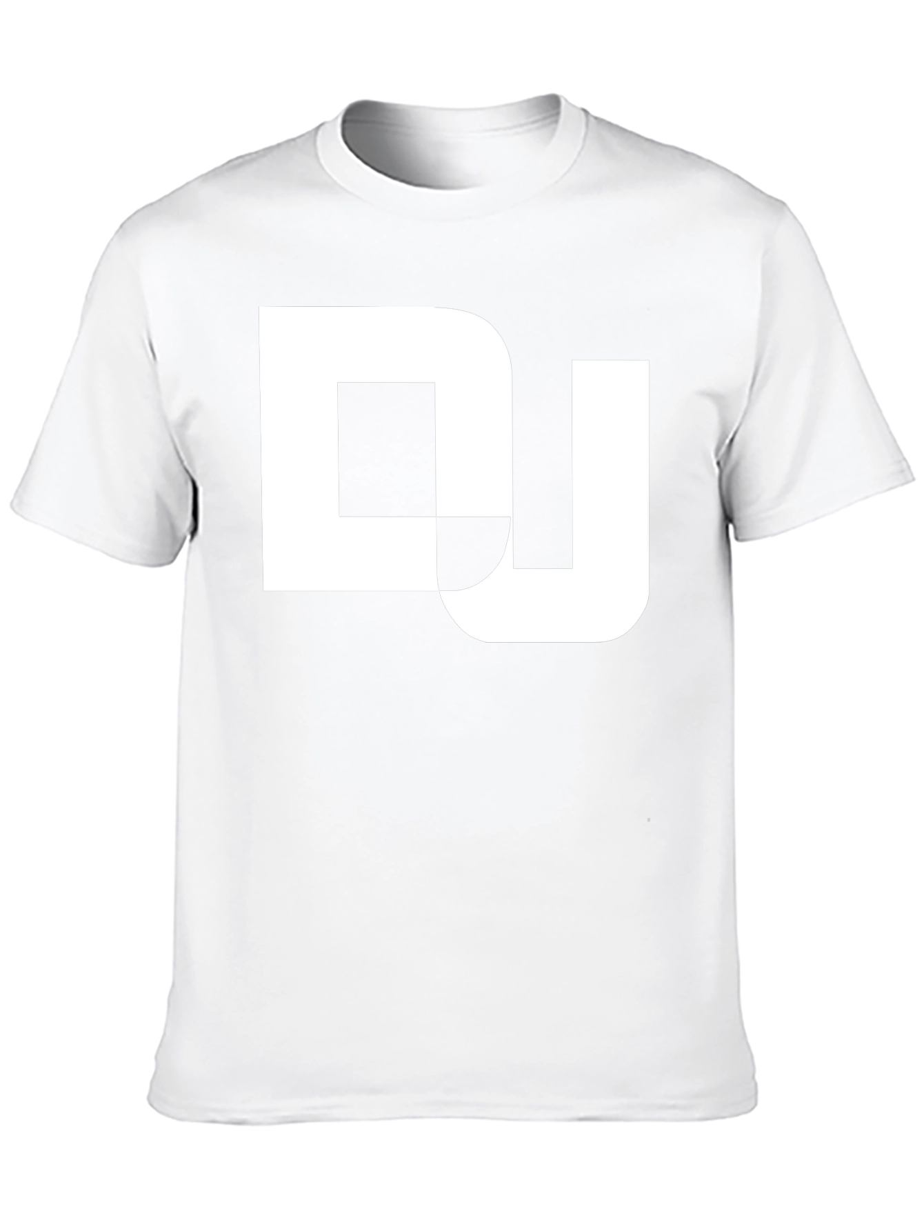 DJ Graphic Tee - Black Cotton Blend T-Shirt