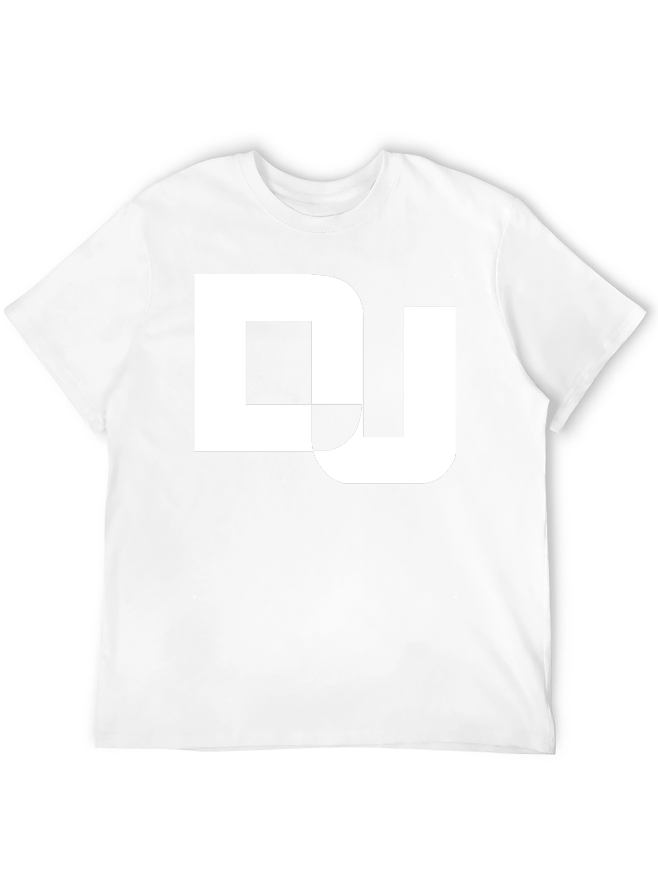 DJ Graphic Tee - Black Cotton Blend T-Shirt