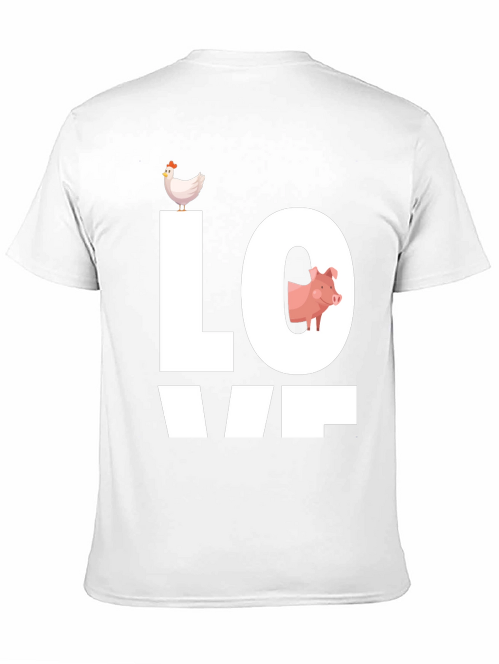 Farm Animal Love Graphic T-Shirt