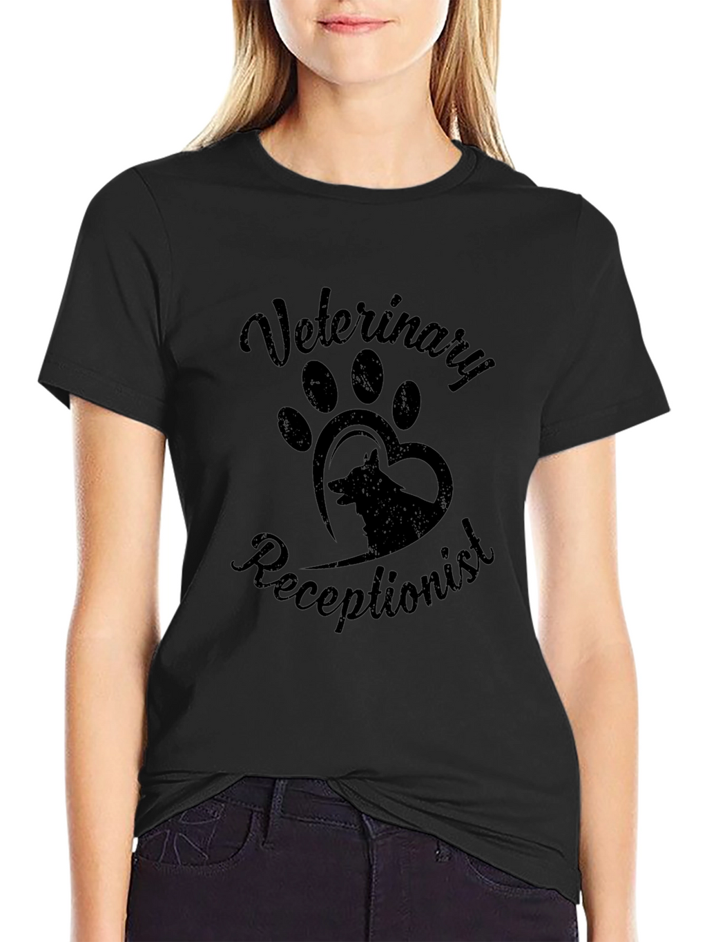 Veterinary Receptionist Graphic Tee