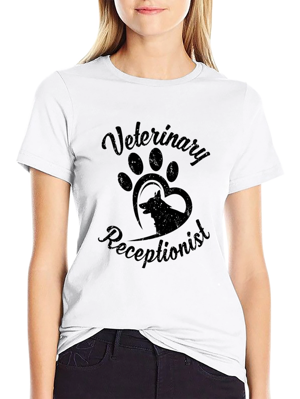 Veterinary Receptionist Graphic Tee