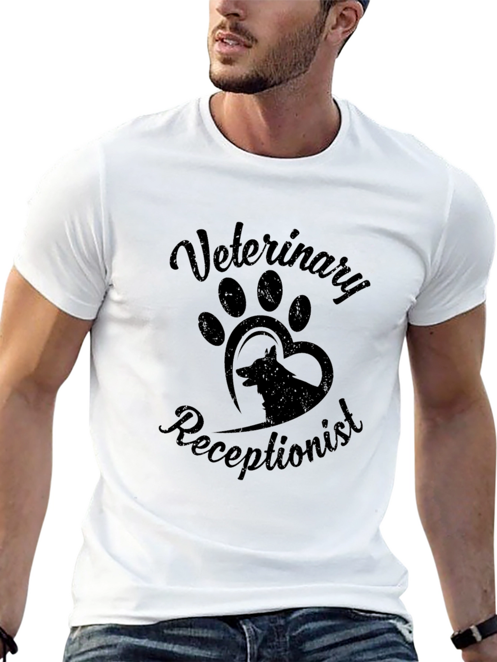 Veterinary Receptionist Graphic Tee
