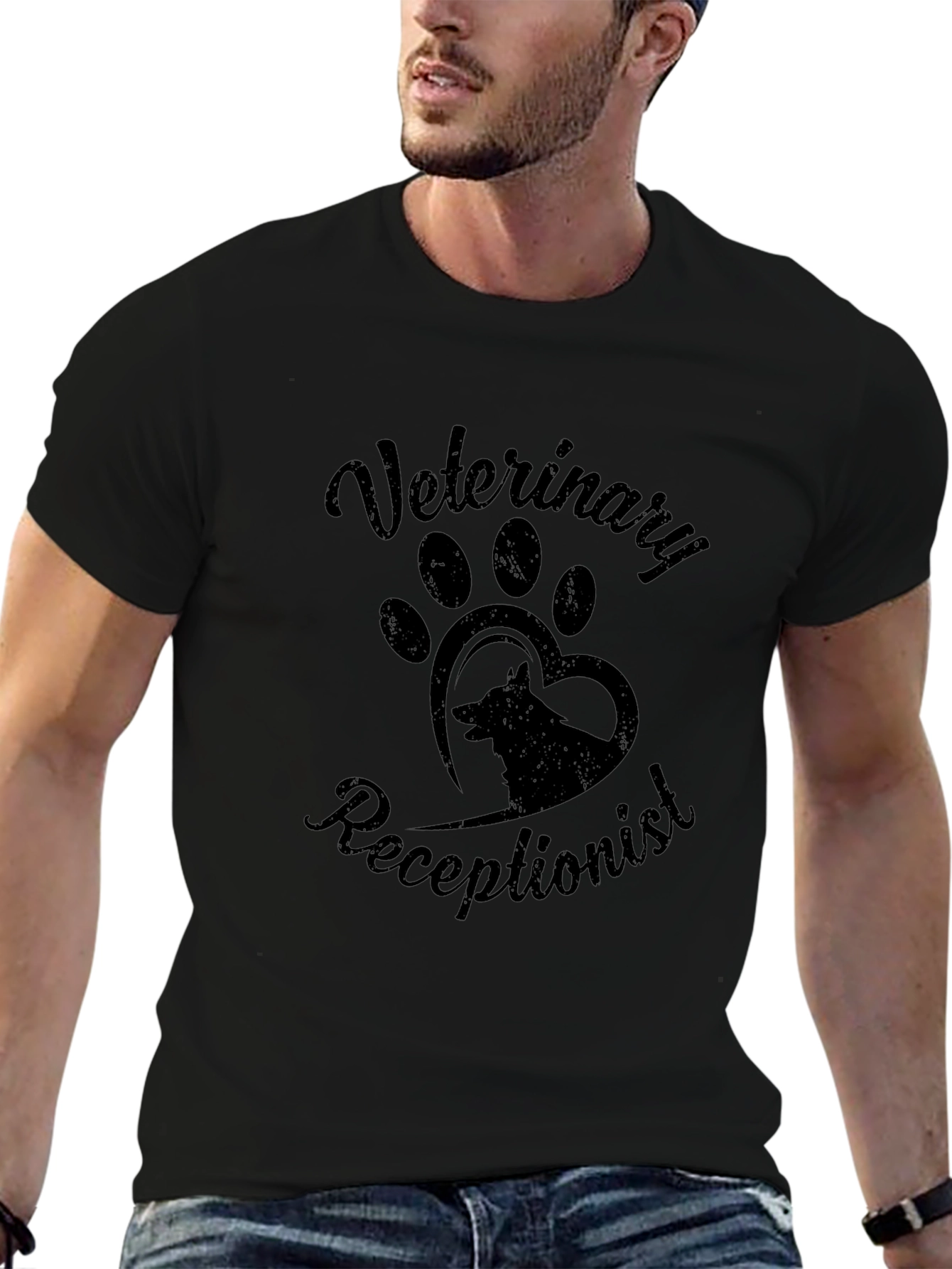 Veterinary Receptionist Graphic Tee