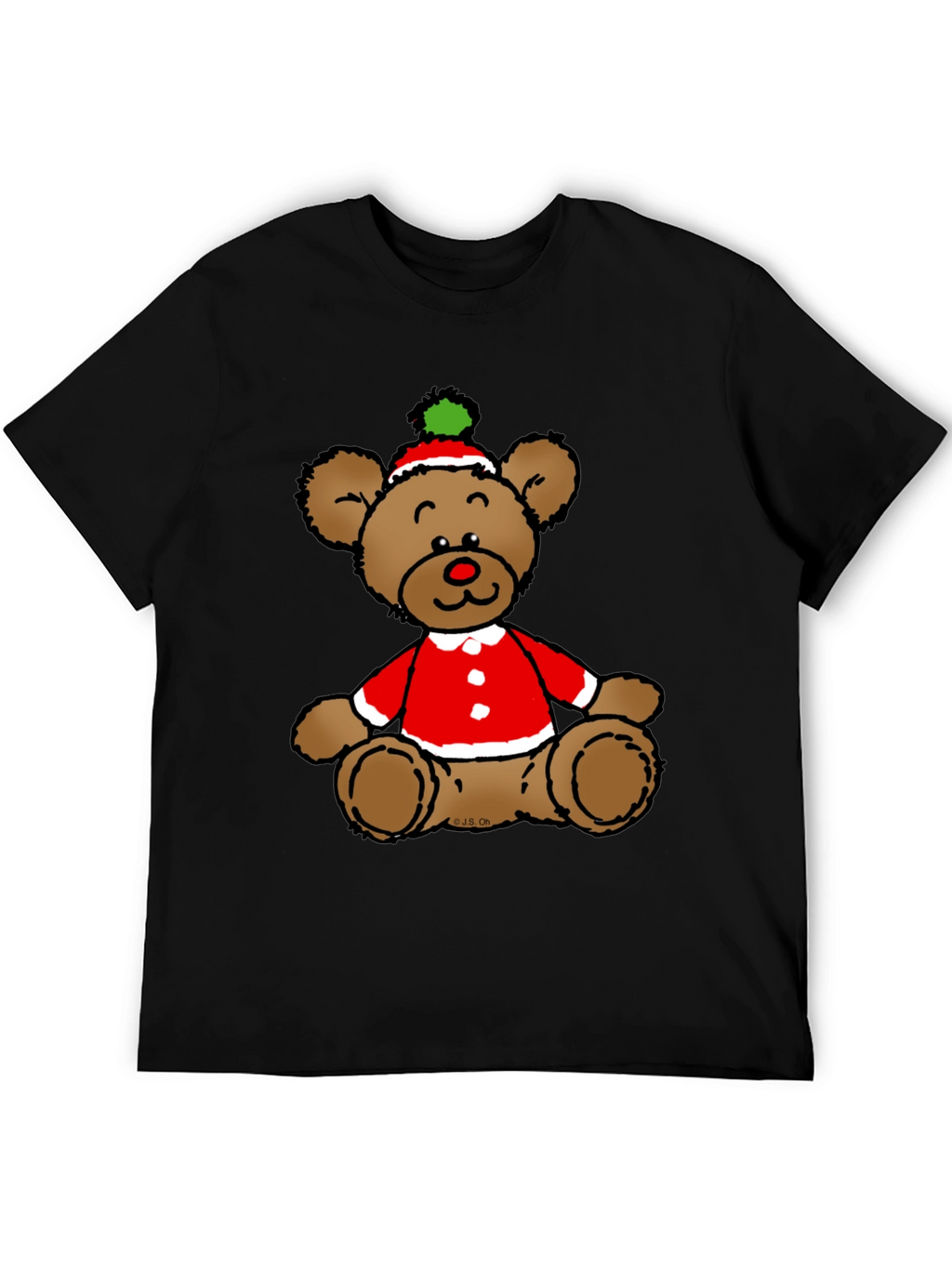 Christmas Teddy Bear Graphic Tee