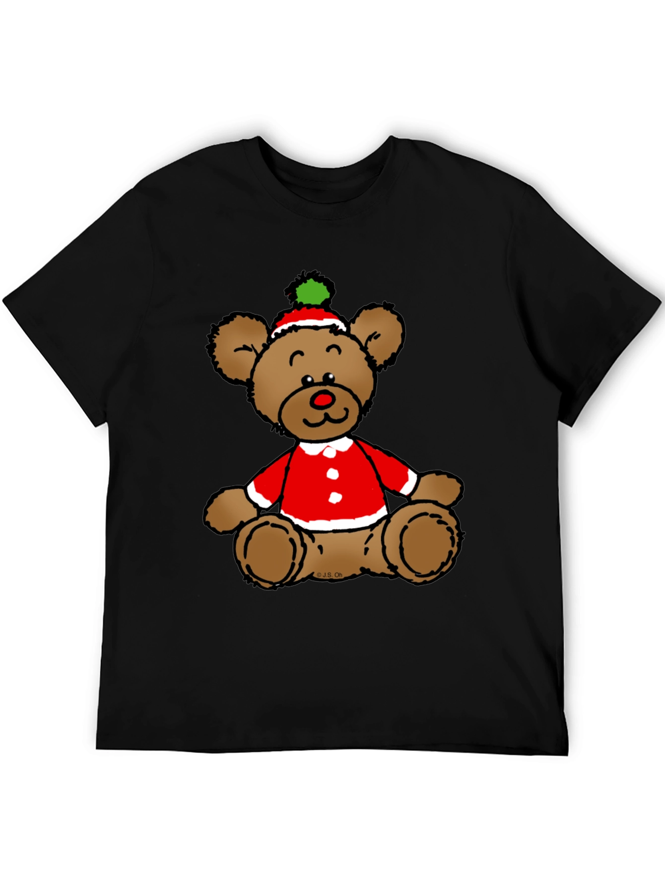 Christmas Teddy Bear Graphic Tee