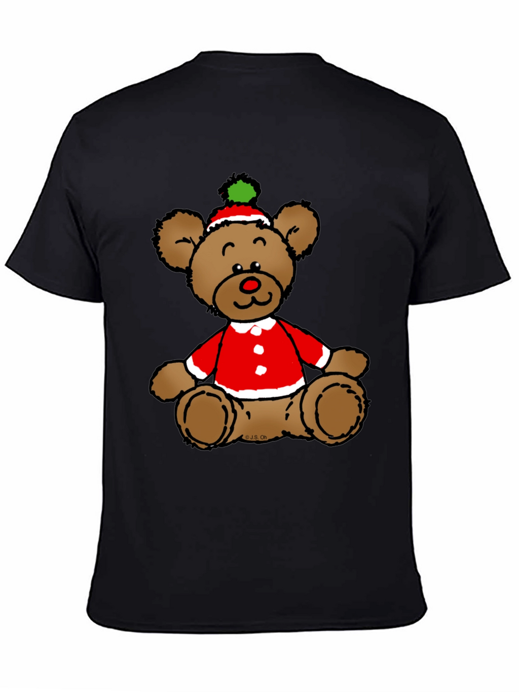 Christmas Teddy Bear Graphic Tee